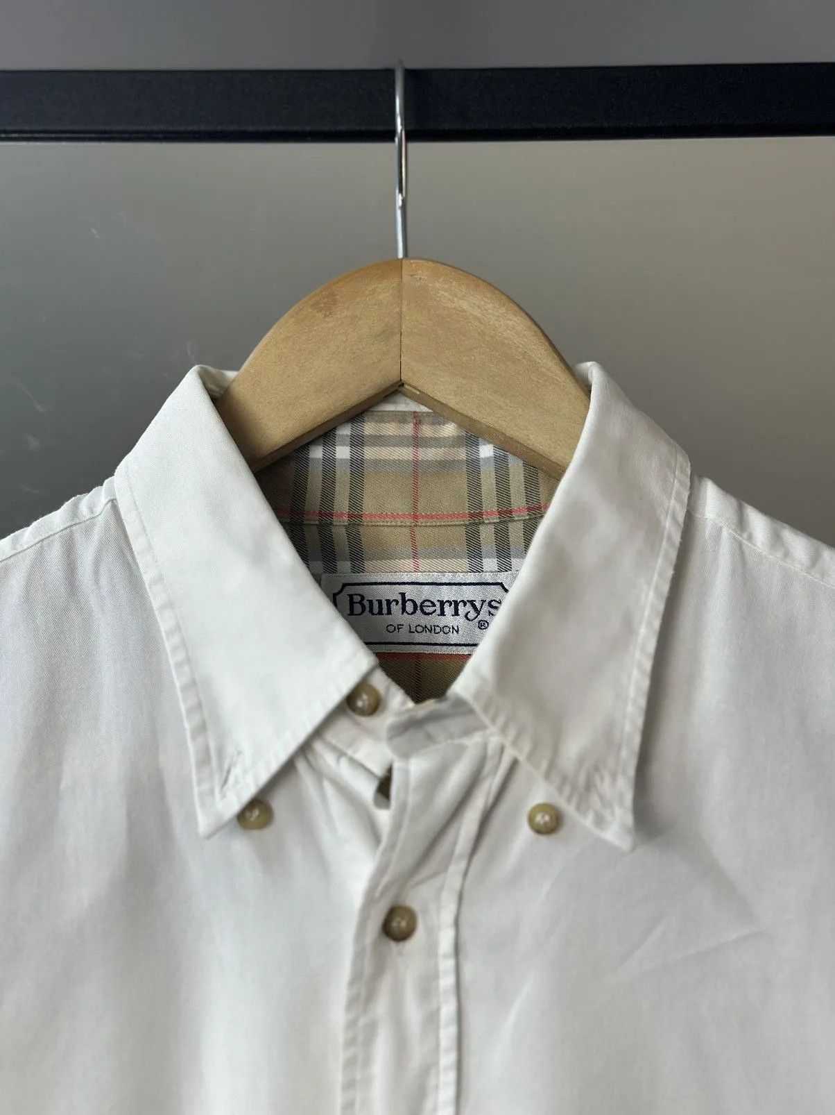 Burberry Prorsum Shirt White Avantgarde Luxury Burberrys Crew Neck Prada Y2K Size US M / EU 48-50 / 2 - 7 Thumbnail