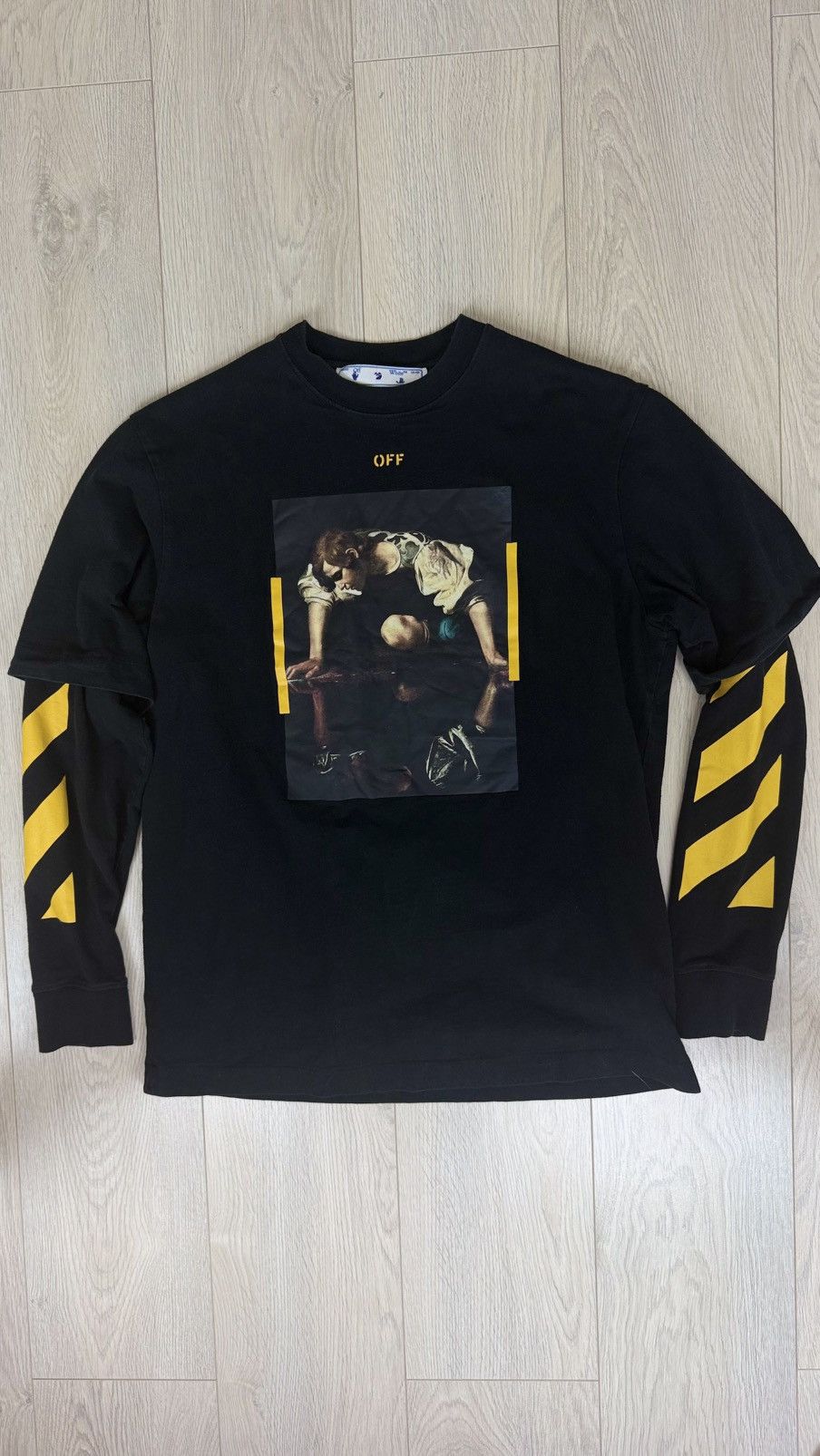 Off-White Off White Virgil Abloh Caravaggio Arrows Sweatshirt Size US L / EU 52-54 / 3 - 4 Thumbnail