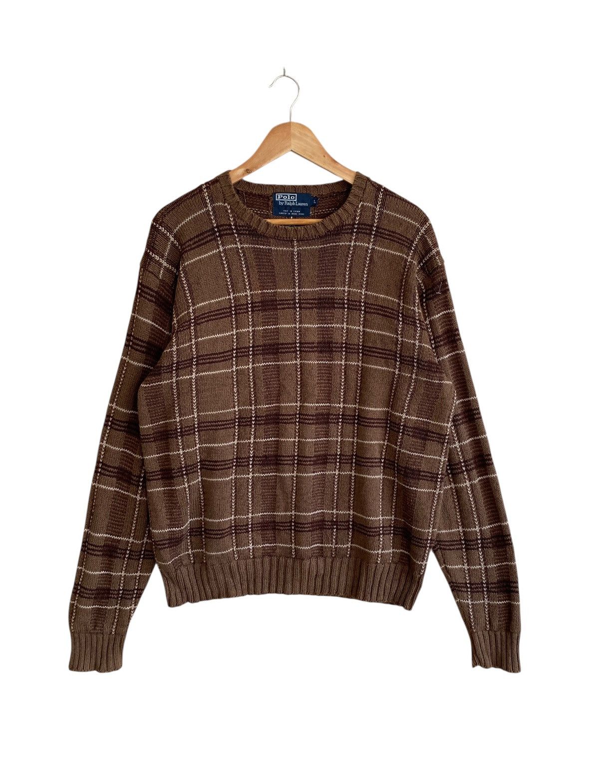 Polo Ralph Lauren Vintage Brand Polo Ralph Lauren Knitwear 1990s Size US L / EU 52-54 / 3 - 1 Thumbnail