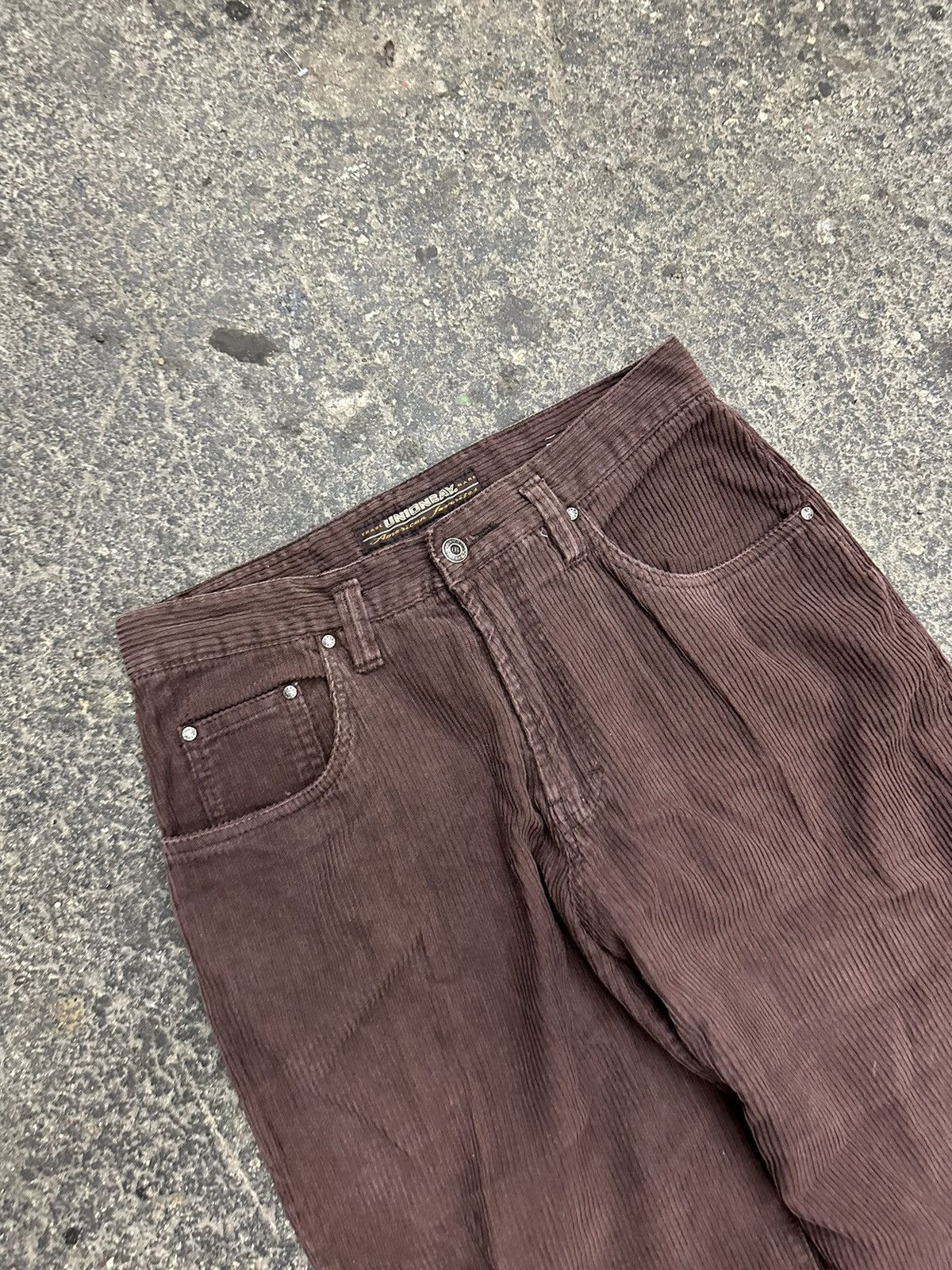 UNIONBAY × Vintage Y2K unionbay baggy corduroy pants Size US 32 / EU 48 - 9 Thumbnail