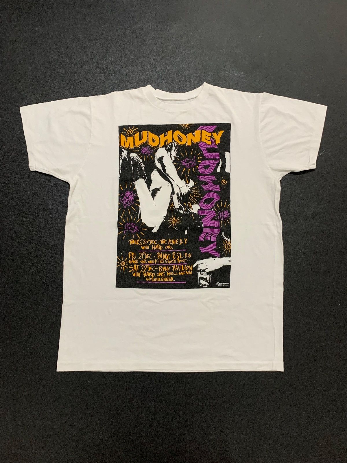 Vintage Vintage mudhoney tshirt band Size US XL / EU 56 / 4 - 1 Thumbnail
