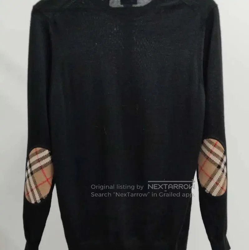 Burberry Burberry Women's Black Wool Knit Sweater. Size L / US 10 / IT 46 - 5 Thumbnail