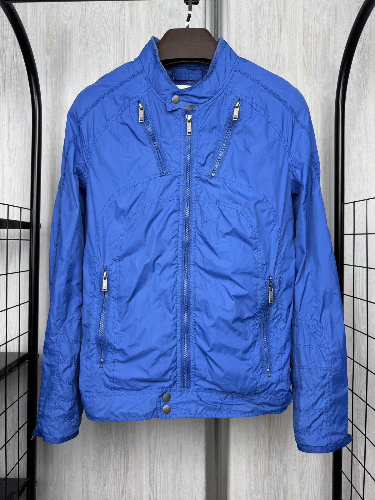 Diesel Diesel Teflon Motorcycle Biker Nylon J-Ride Jacket Size US S / EU 44-46 / 1 - 2 Thumbnail