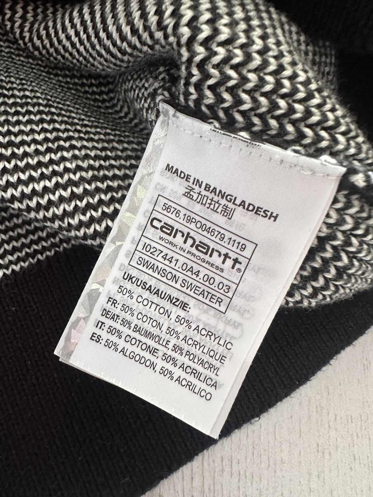 Carhartt Vintage Carhartt sweater striped size M Size US M / EU 48-50 / 2 - 5 Thumbnail