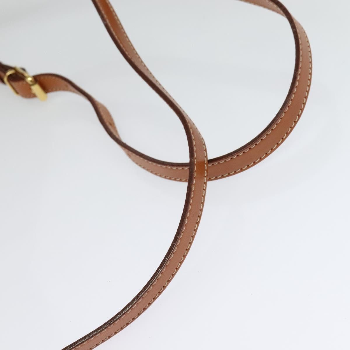 Celine CELINE Macadam Canvas Backpack Pvc Leather Brown Gold Size ONE SIZE - 7 Thumbnail