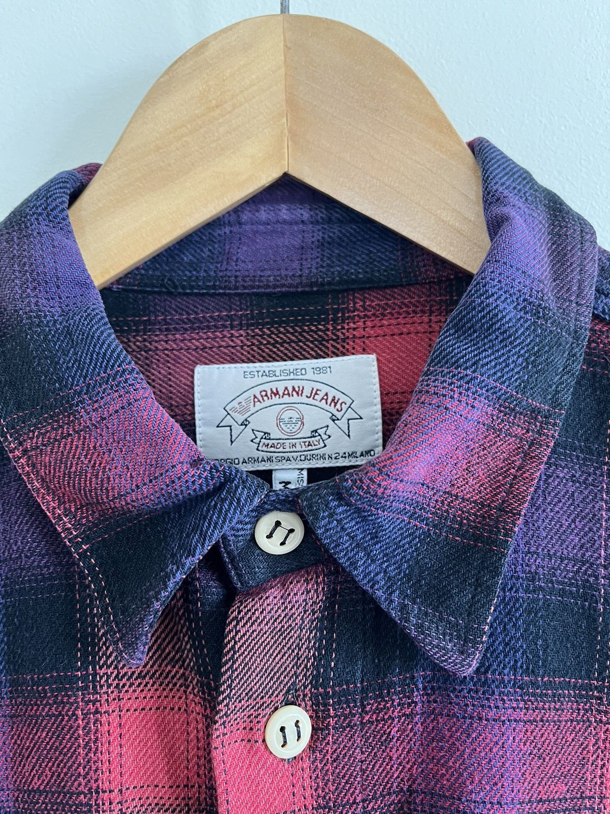 Armani Armani Jeans shirt Size US L / EU 52-54 / 3 - 4 Thumbnail