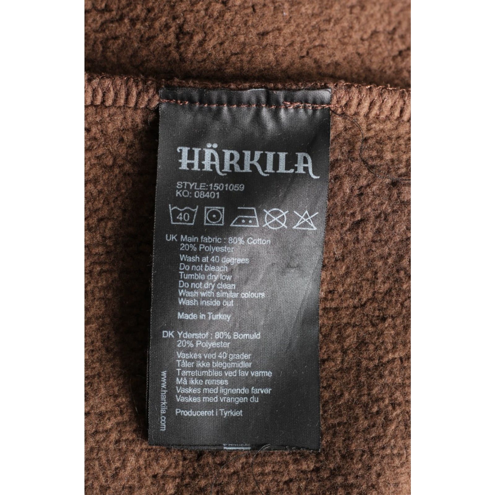 Vintage HARKILA Sweatshirt Pullover Men Size L Crew Neck Hunting VR3115 Brown, Logo, All Seasons, Regular Fit, Cotton Polyester, Walking, Designer Modern Size US L / EU 52-54 / 3 - 7 Thumbnail