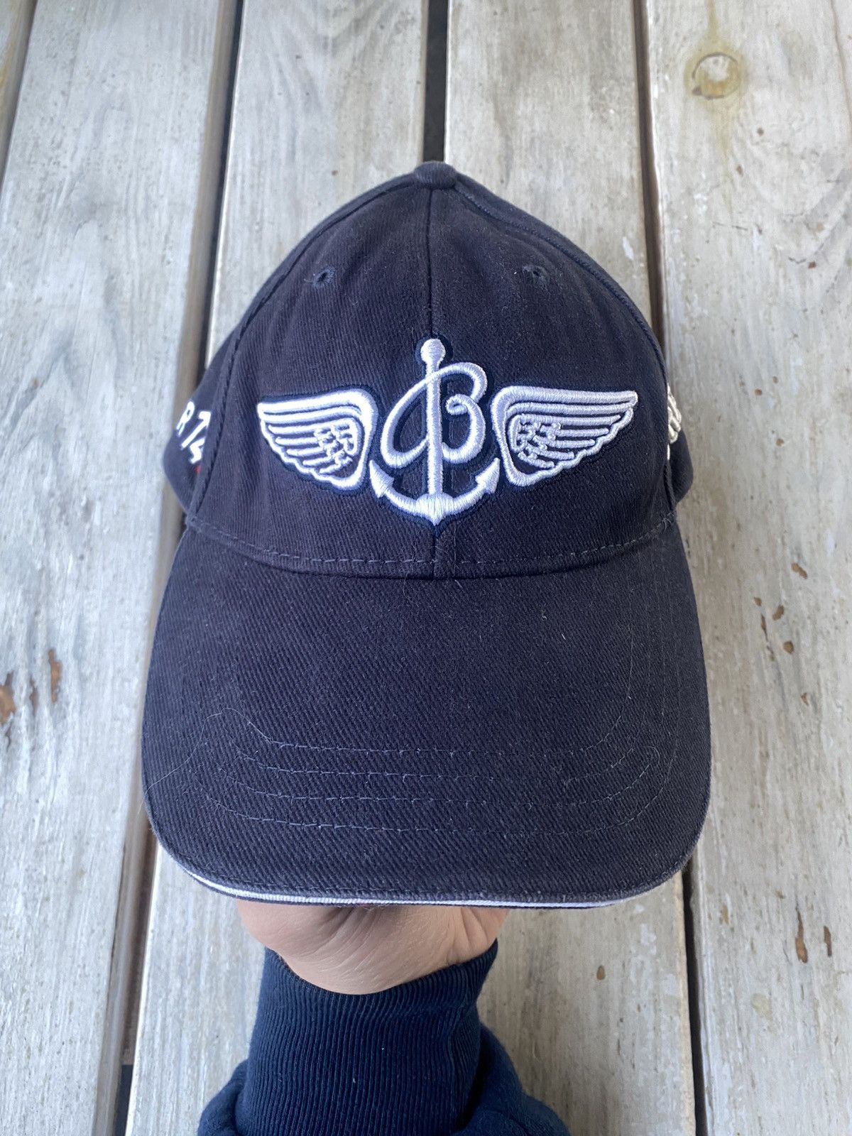 Breitling × Vintage Vintage 90s Breitling Logo Cap Hat Rolex Cartier Omega Size ONE SIZE - 2 Thumbnail
