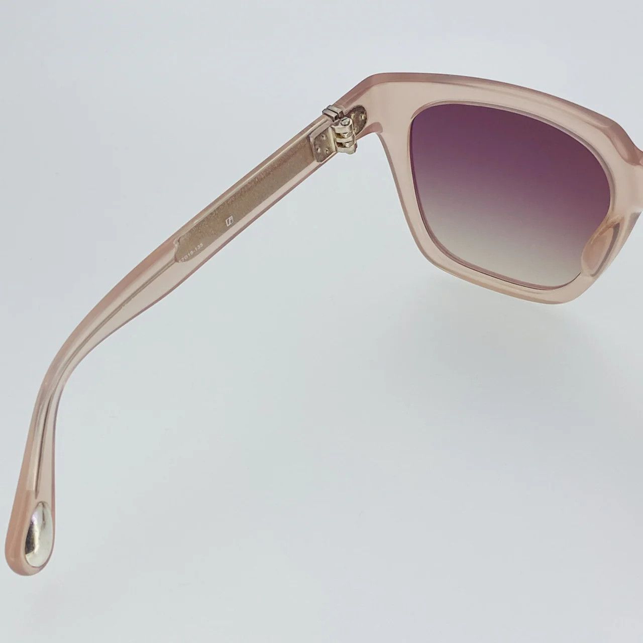 Ann Demeulemeester Ann Demeulemeester Sunglasses Oversized Blush Pink and Brown Size ONE SIZE - 4 Thumbnail
