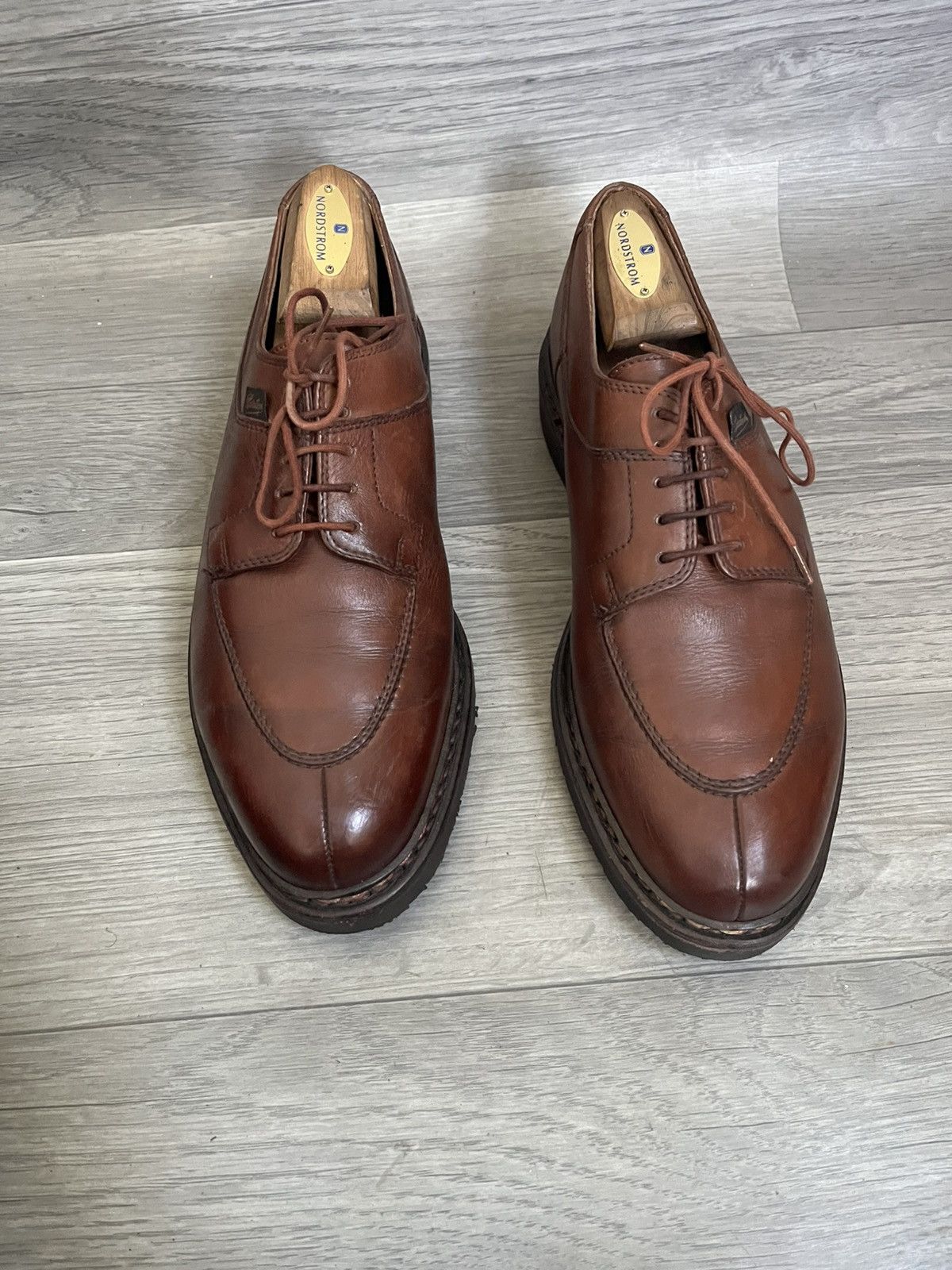 Paraboot Paraboot Avignon brown leather derby shoes uk 7.5 Size US 8.5 / EU 41-42 - 3 Thumbnail
