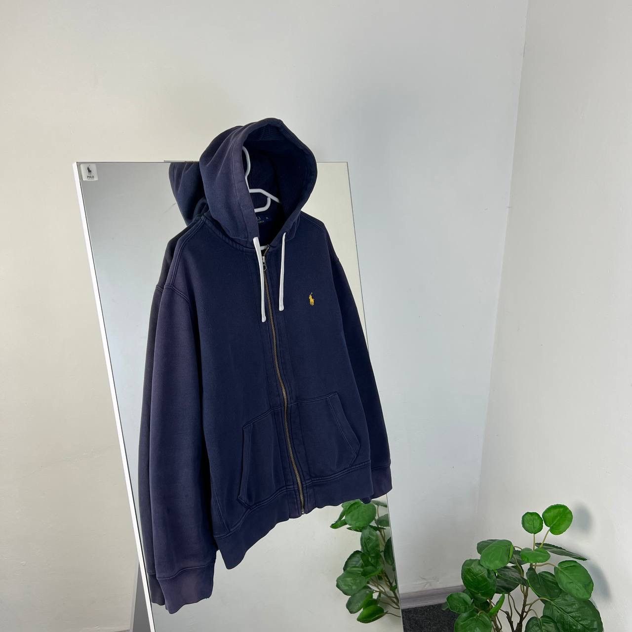 Polo Ralph Lauren Vintage Y2K Polo Ralph Lauren Distressed Zip Up Hoodie Size US XL / EU 56 / 4 - 1 Thumbnail