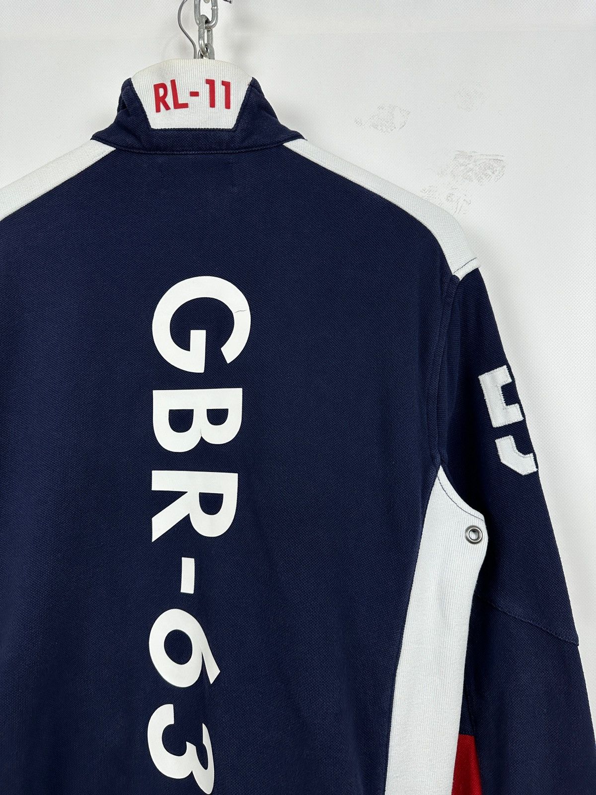 Polo Ralph Lauren Vintage Polo Ralph Lauren GBR Chief Keef Zip Sweatshirt Size US S / EU 44-46 / 1 - 20 Thumbnail