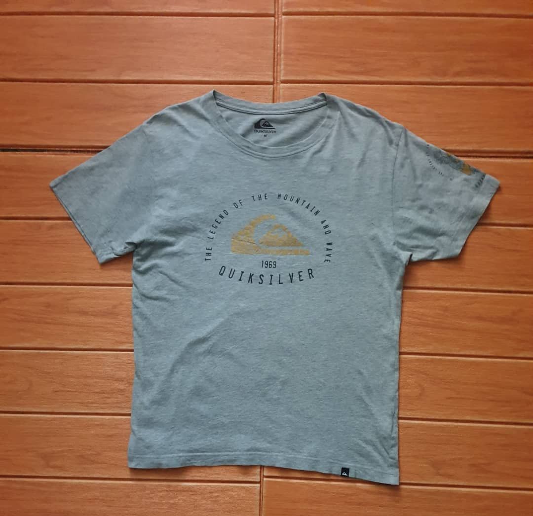 Quiksilver Quicksilver surfing grey colour shirt Size US M / EU 48-50 / 2 - 1 Thumbnail
