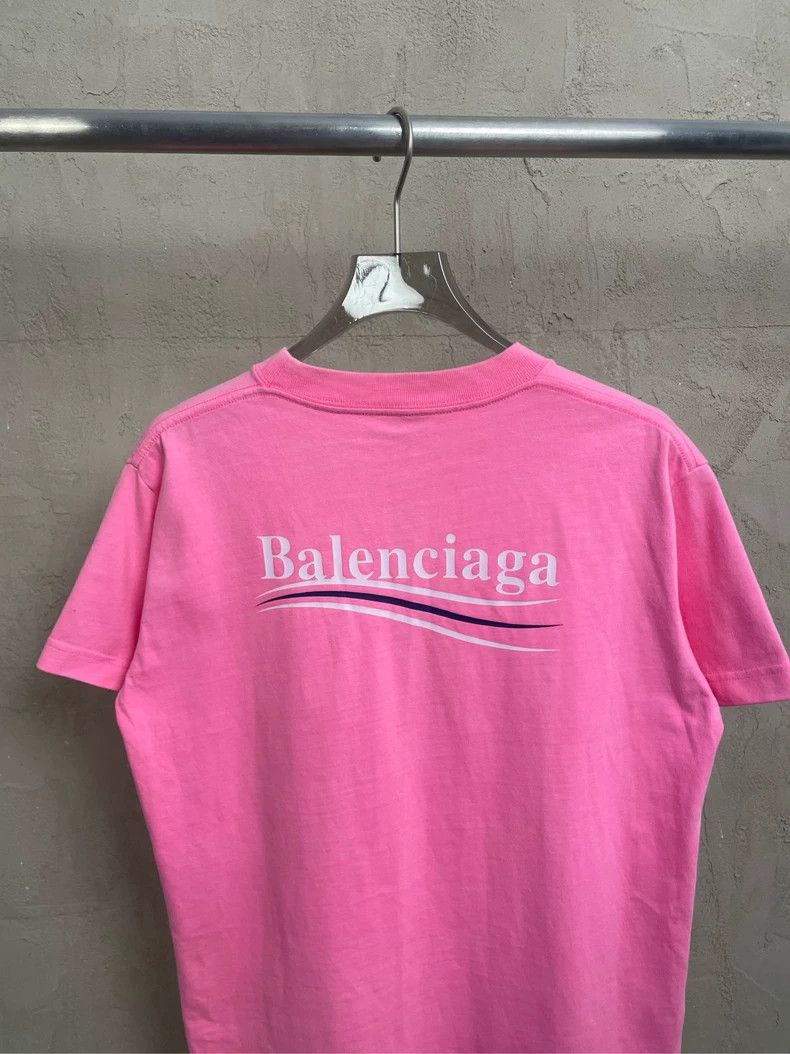 Balenciaga Balenciaga Barbie Pink Coke Logo Short Sleeve T-Shirt Size US L / EU 52-54 / 3 - 4 Thumbnail