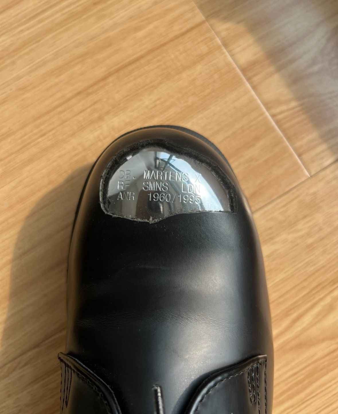 Raf Simons Raf Simons x Dr. Martens Double Iron Headed Leather Shoes Size US 9 / EU 42 - 6 Thumbnail
