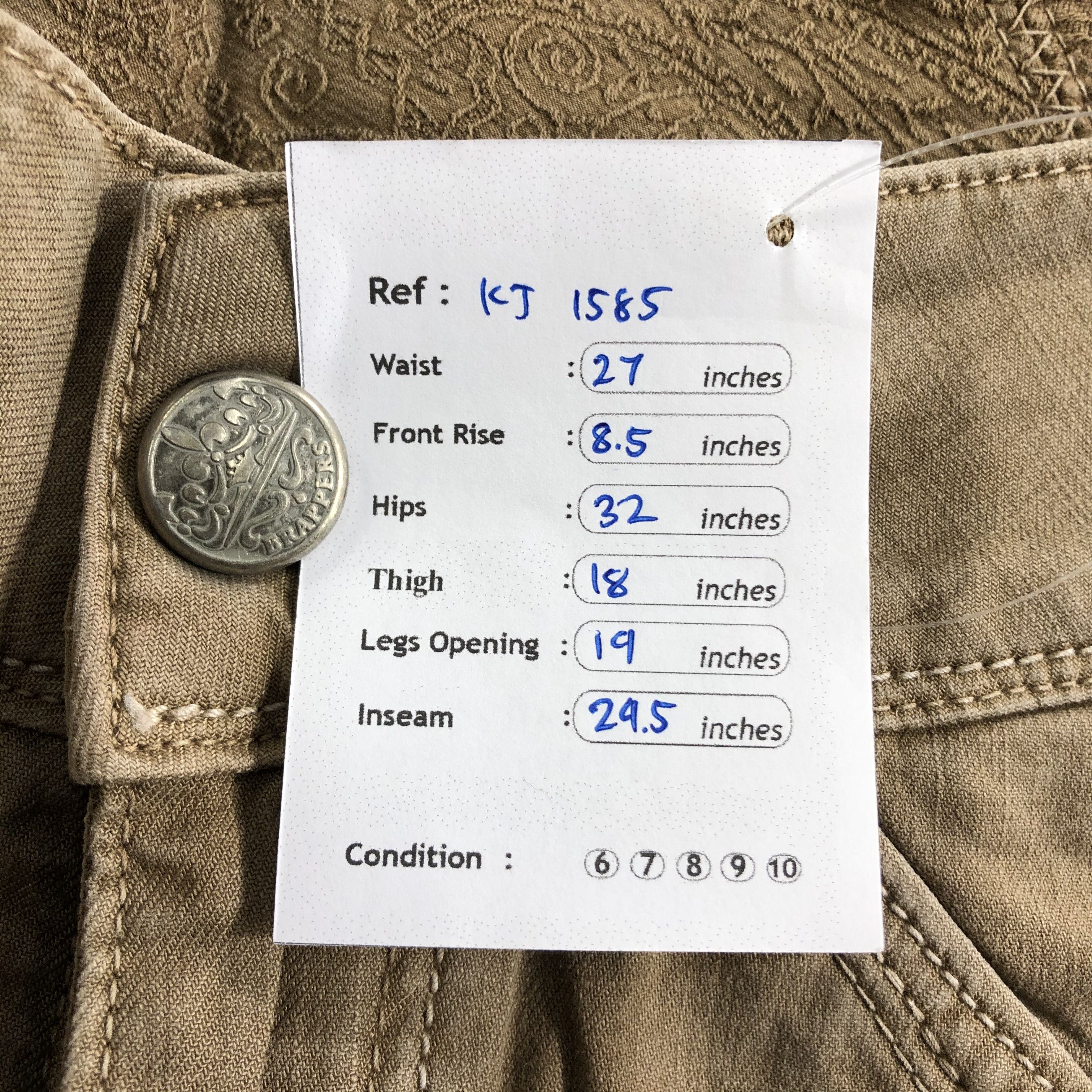 Big John Big John Brappers Jeans Flare Denim KJ1585 Size 27" / US 4 / IT 40 - 9 Thumbnail