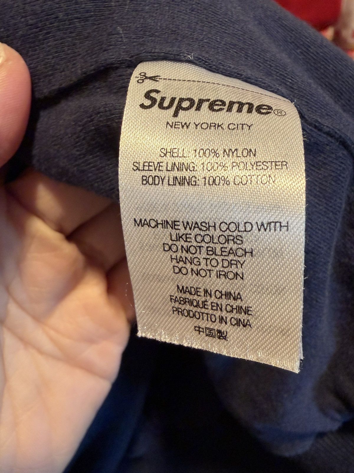 Supreme 2021 Supreme x New York Yankees Track Jacket 'Navy' Size US M / EU 48-50 / 2 - 7 Thumbnail