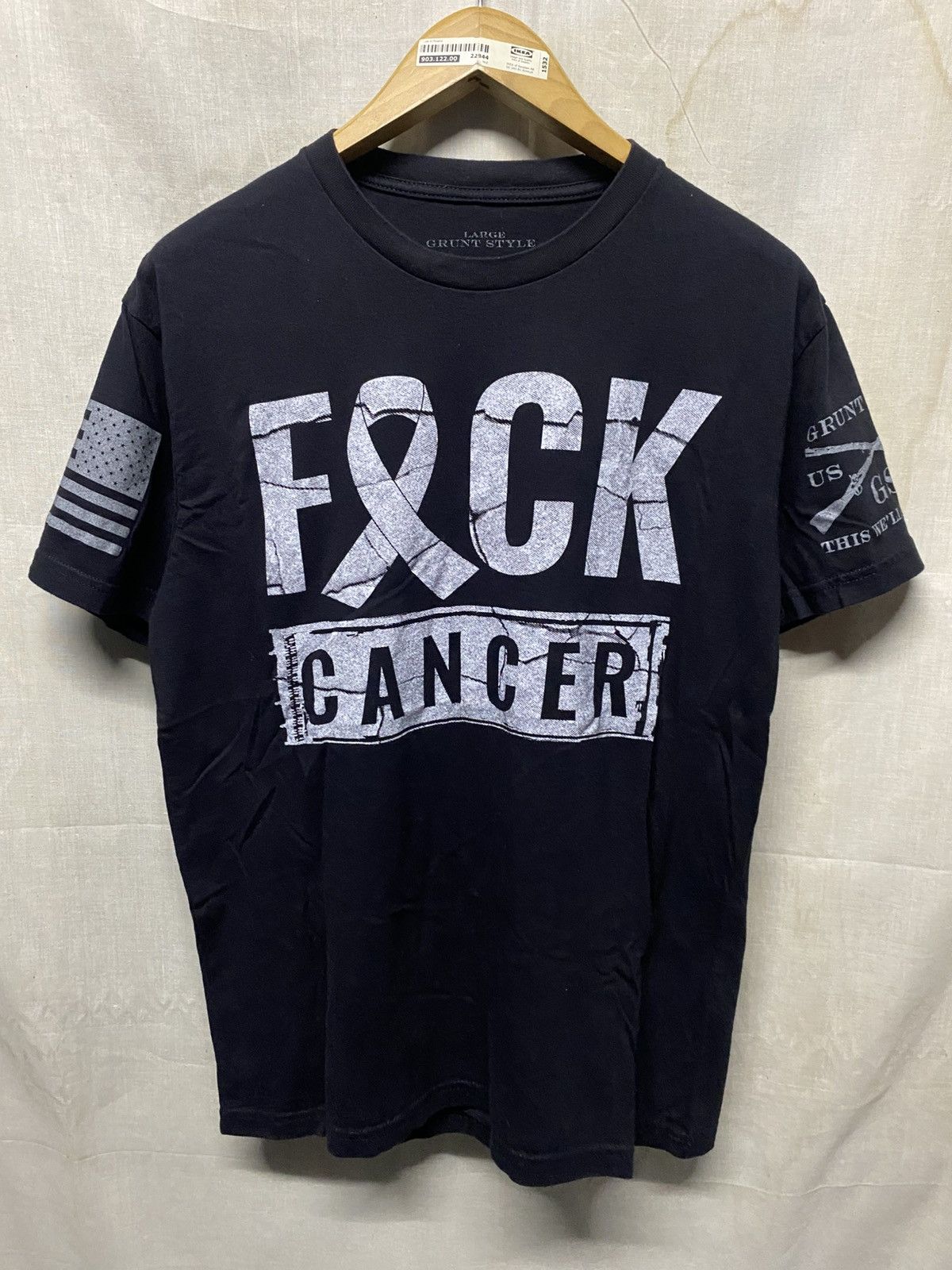 Grunt Style Grunt Style F**k Cancer Tee Size US L / EU 52-54 / 3 - 1 Thumbnail