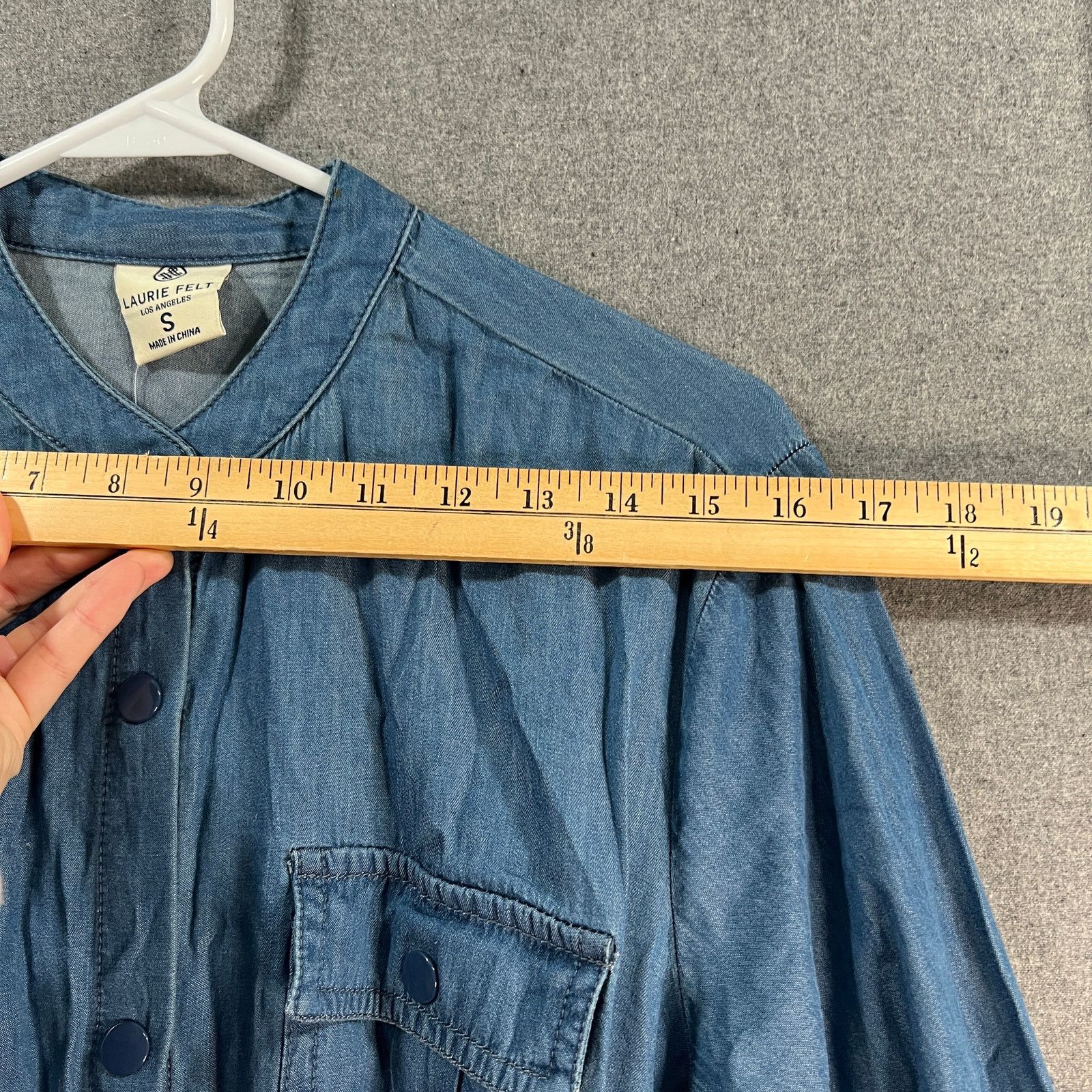 Other Laurie Felt Women Dress Denim Duster Dress Medium Size Small Size S / US 4 / IT 40 - 8 Thumbnail