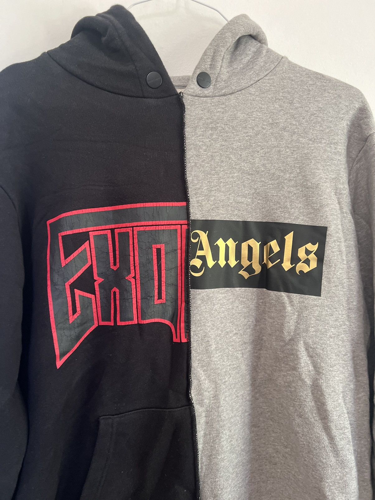 Palm Angels Palm angels X Exoangels logo hoodie Size US M / EU 48-50 / 2 - 4 Thumbnail
