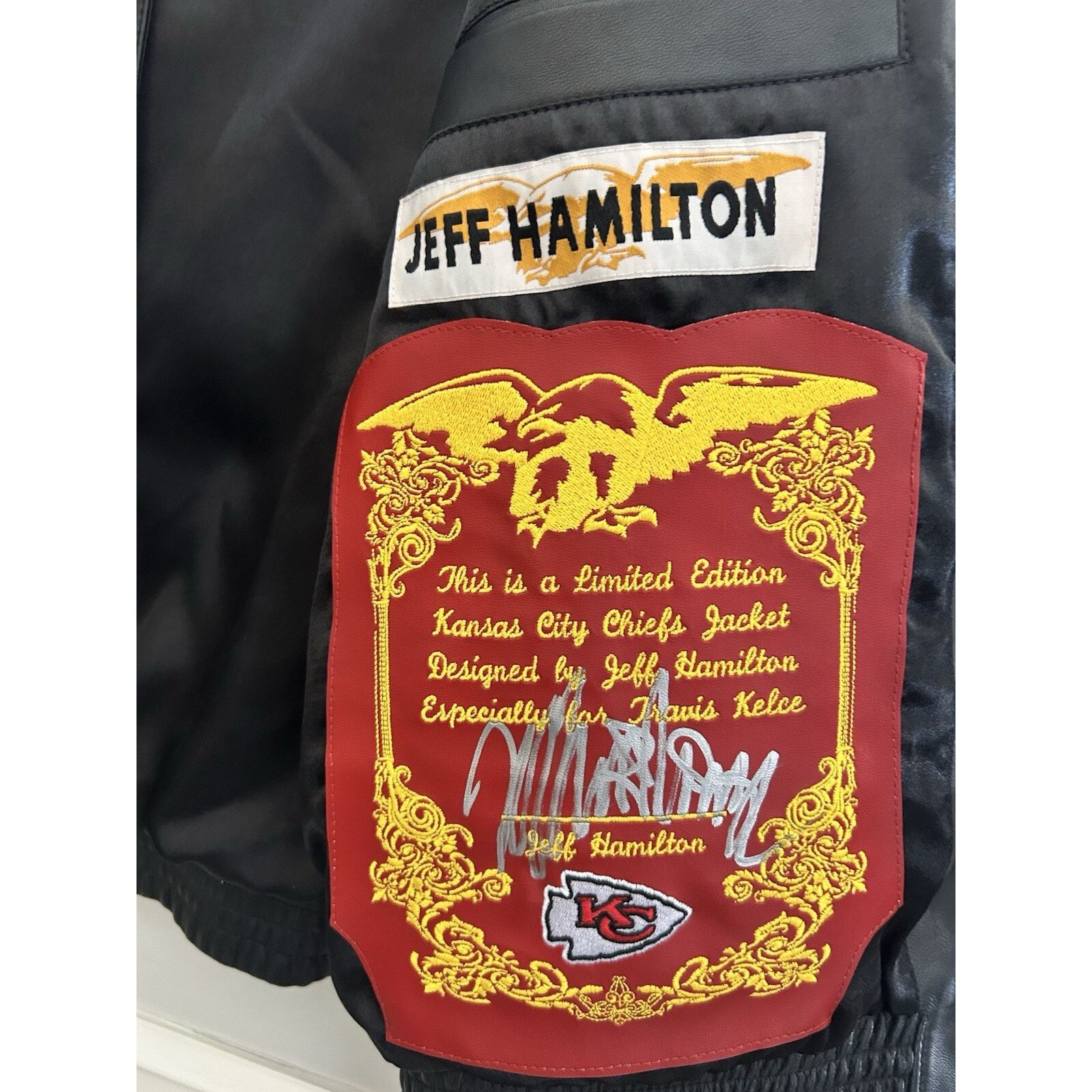 Jeff Hamilton Custom Jeff Hamilton Travis Kelce Jacket Size US XXL / EU 58 / 5 - 12 Thumbnail