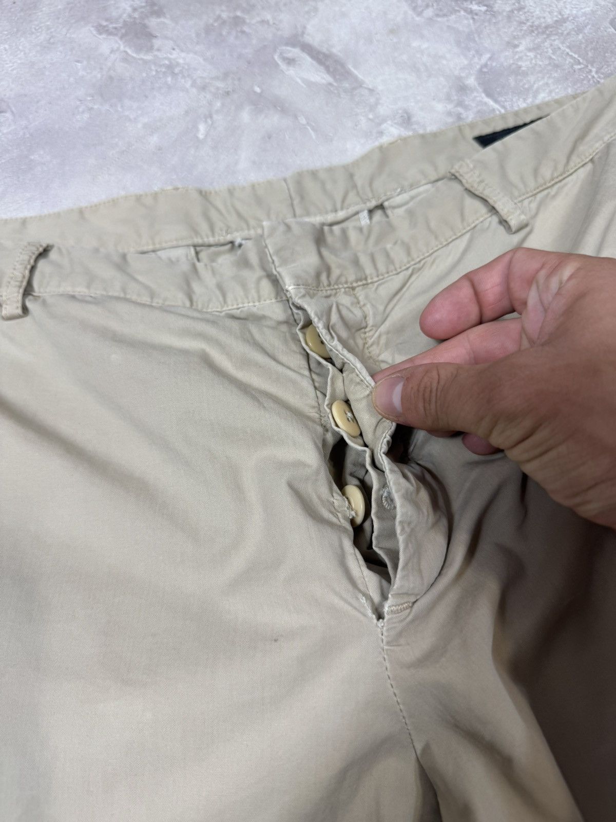 Prada Vintage Prada Distressed Chino Pants Size US 36 / EU 52 - 8 Thumbnail