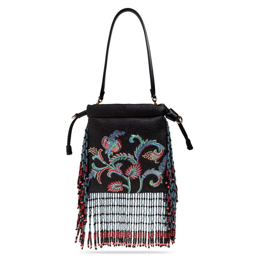 Etro ETRO Kalispera Small Black Shoulder Bag New And Authentic Size ONE SIZE - 1 Thumbnail
