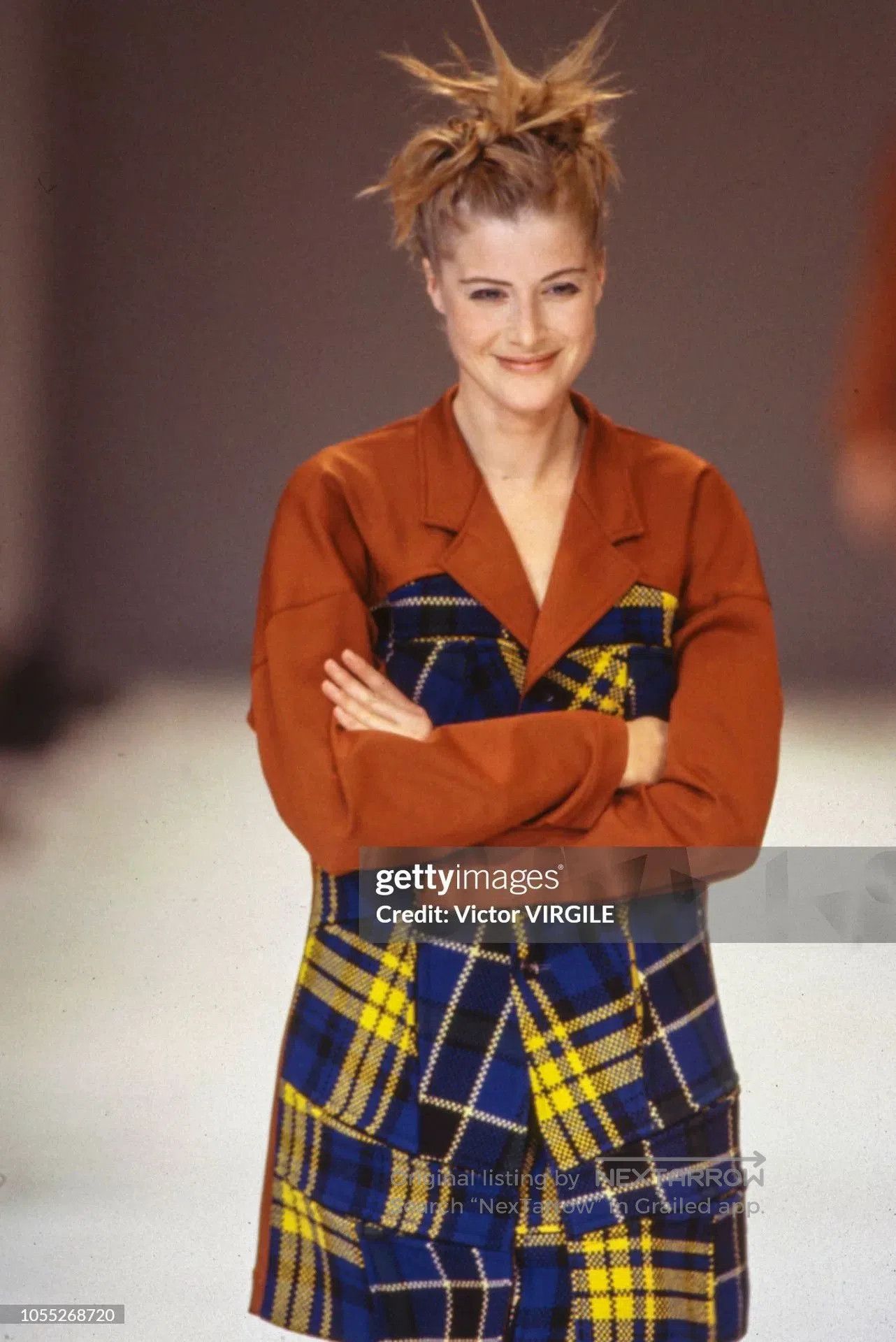 Comme des Garcons Comme des Garçons Plaid Mini Skirt. Size 24" / US 00 / IT 34 - 1 Thumbnail