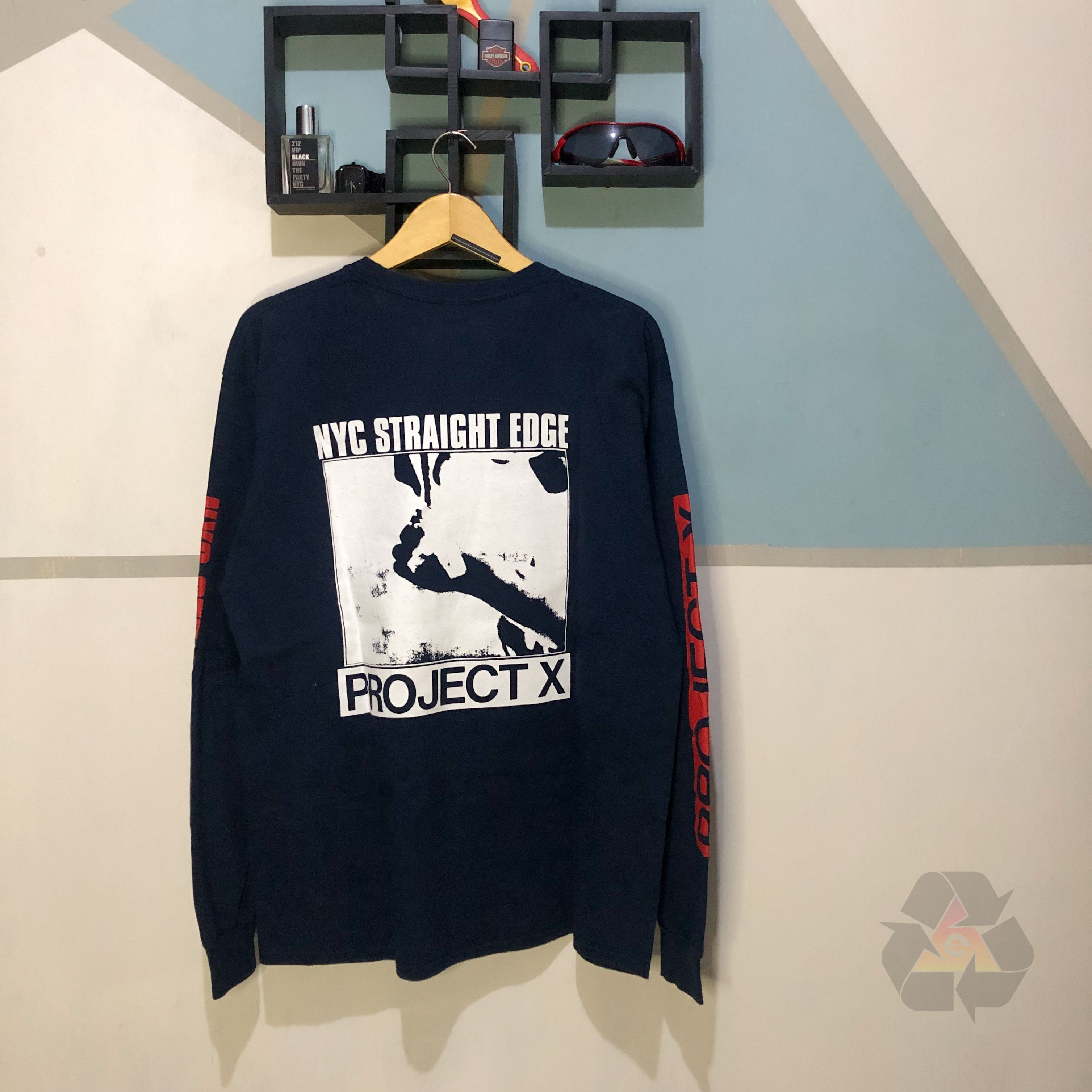 Band Tees Schism Project x NYC Straight Edge Deadstock Hardcore Punk Size US L / EU 52-54 / 3 - 12 Thumbnail