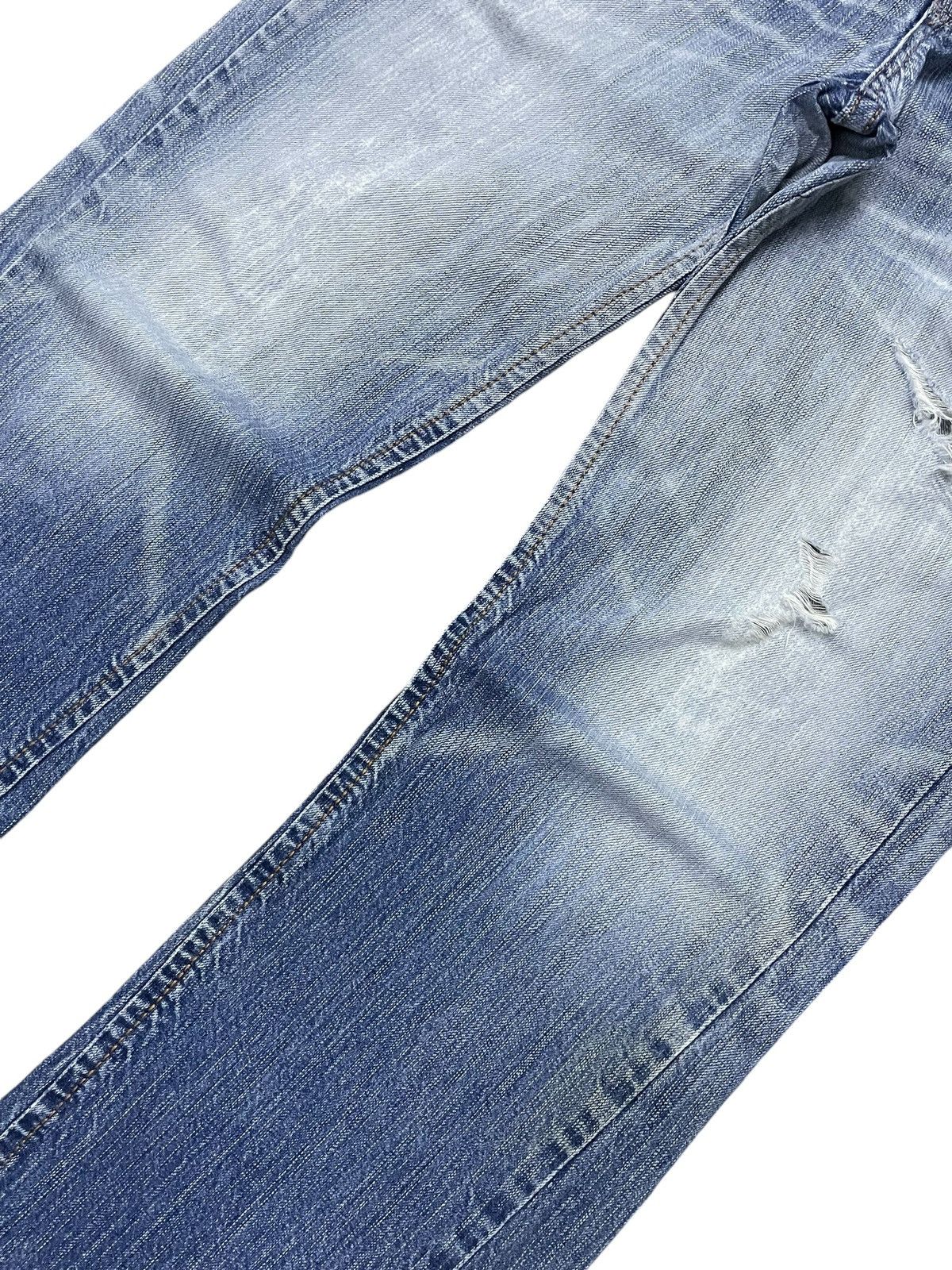 Edwin × If Six Was Nine × Japanese Brand Vintage Edwin XV Western Heavy Stitched Leather Trim Jeans Size US 32 / EU 48 - 4 Thumbnail