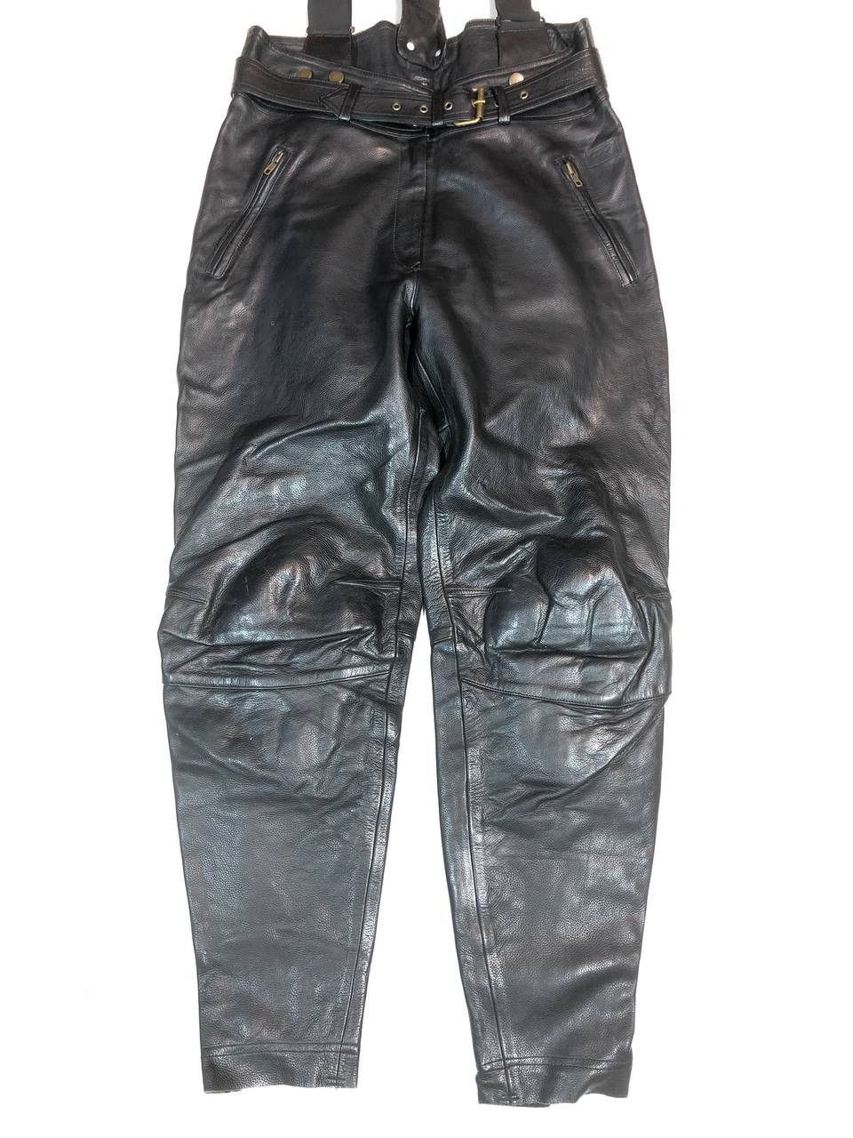 Leather Polo Vintage Racing Moto Leather Pants Size US 32 / EU 48 - 8 Thumbnail