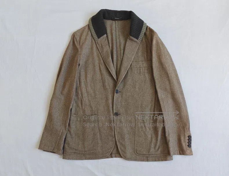 Hermes Hermes Cashmere suit jacket, unstructured casual suit, 49% Size US L / EU 52-54 / 3 - 1 Thumbnail