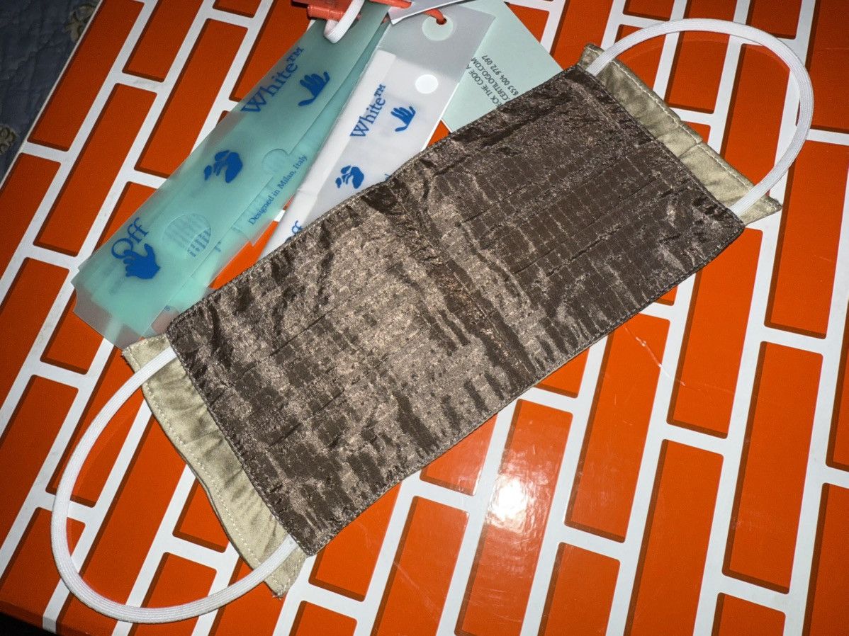 Off-White Off-White Face Mask, covering & Bag NEW! Genuine! S/M Unisex Size ONE SIZE - 9 Thumbnail