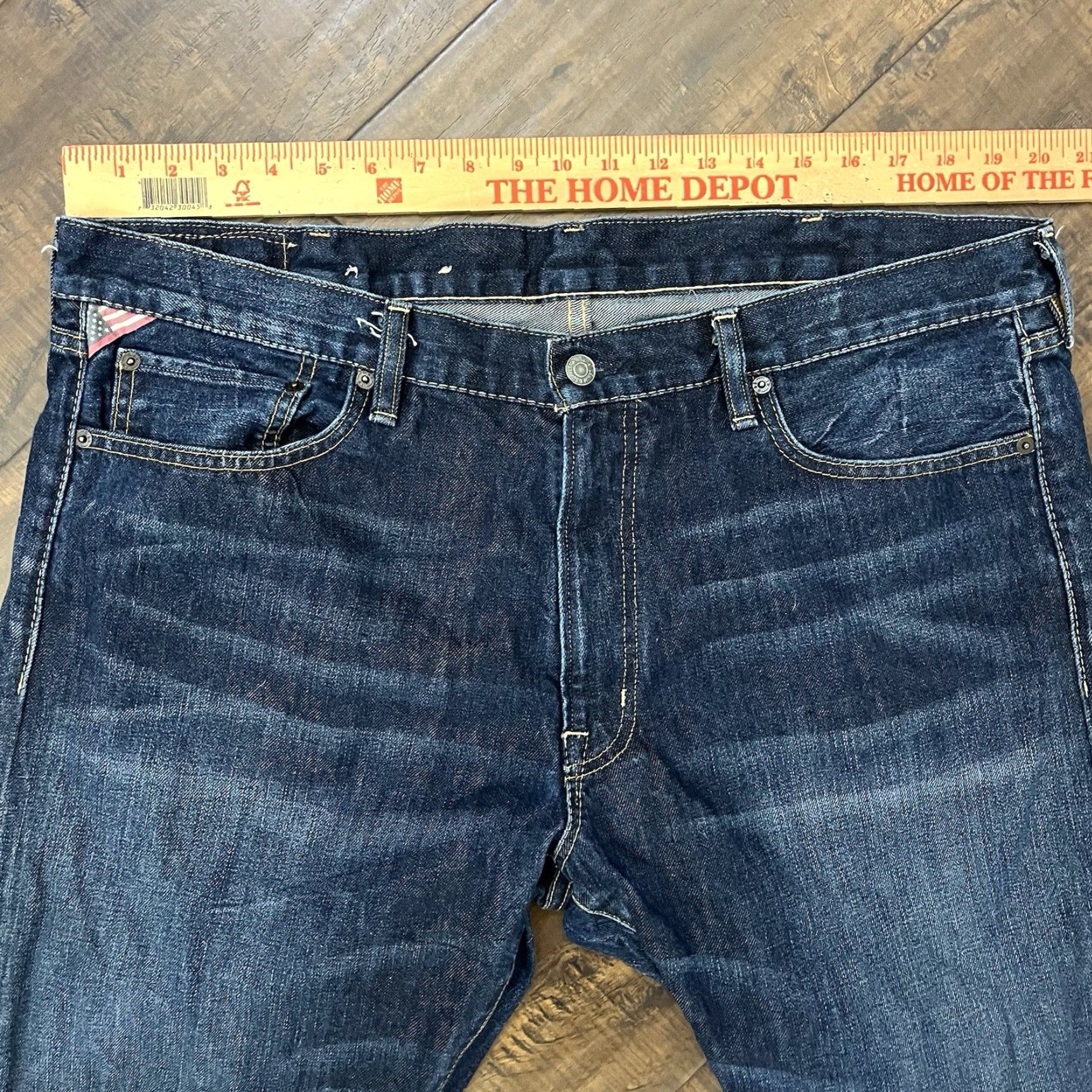Ralph Lauren Ralph Lauren Denim & Supply Jeans Slim 40x30 Men Blue 5-Pocket Denim Classic American Mens Size US 40 / EU 56 - 2 Thumbnail