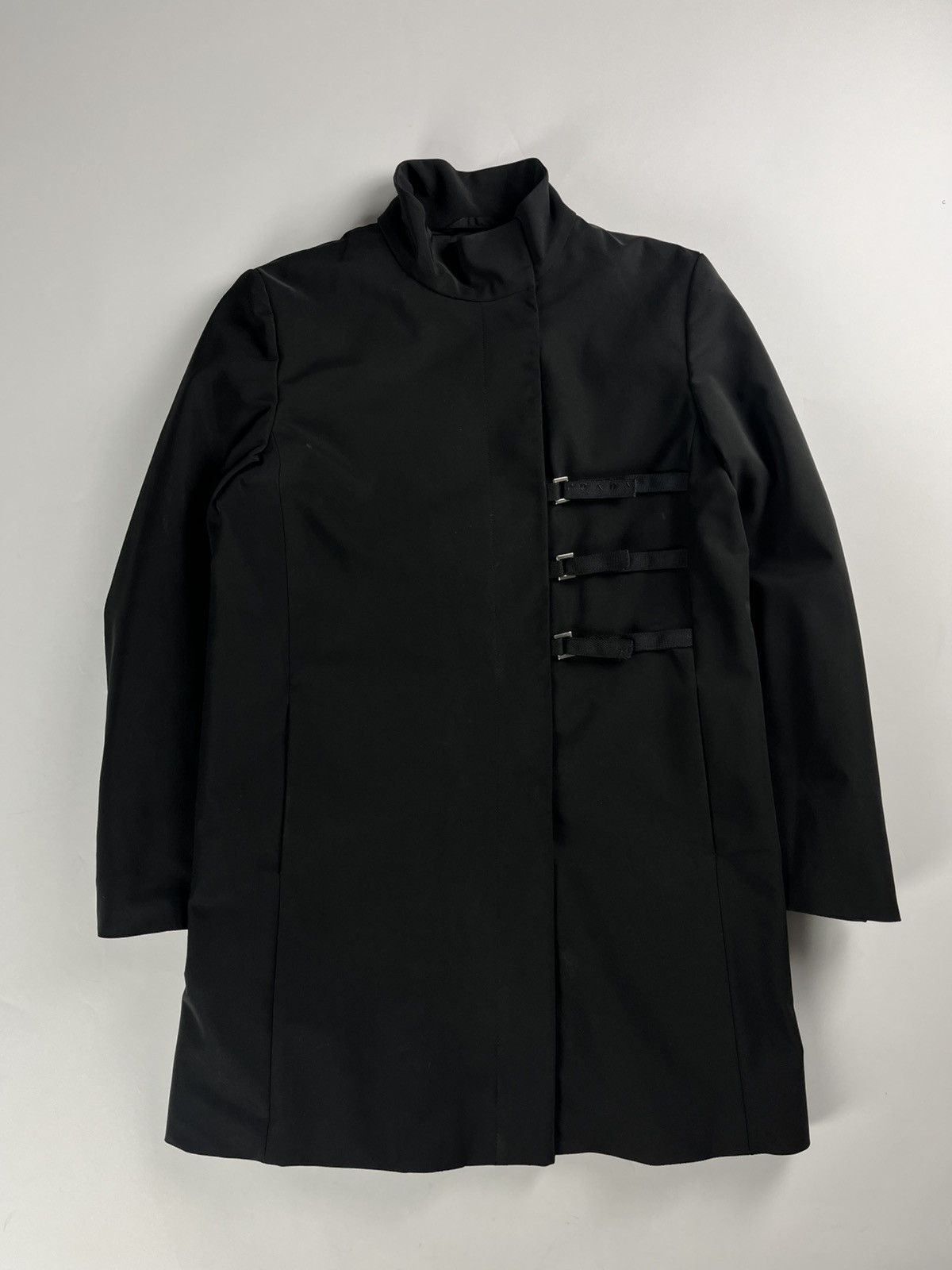 Prada Prada Three Strapped Belted Nylon Coat FW 1999 Size S / US 4 / IT 40 - 1 Thumbnail