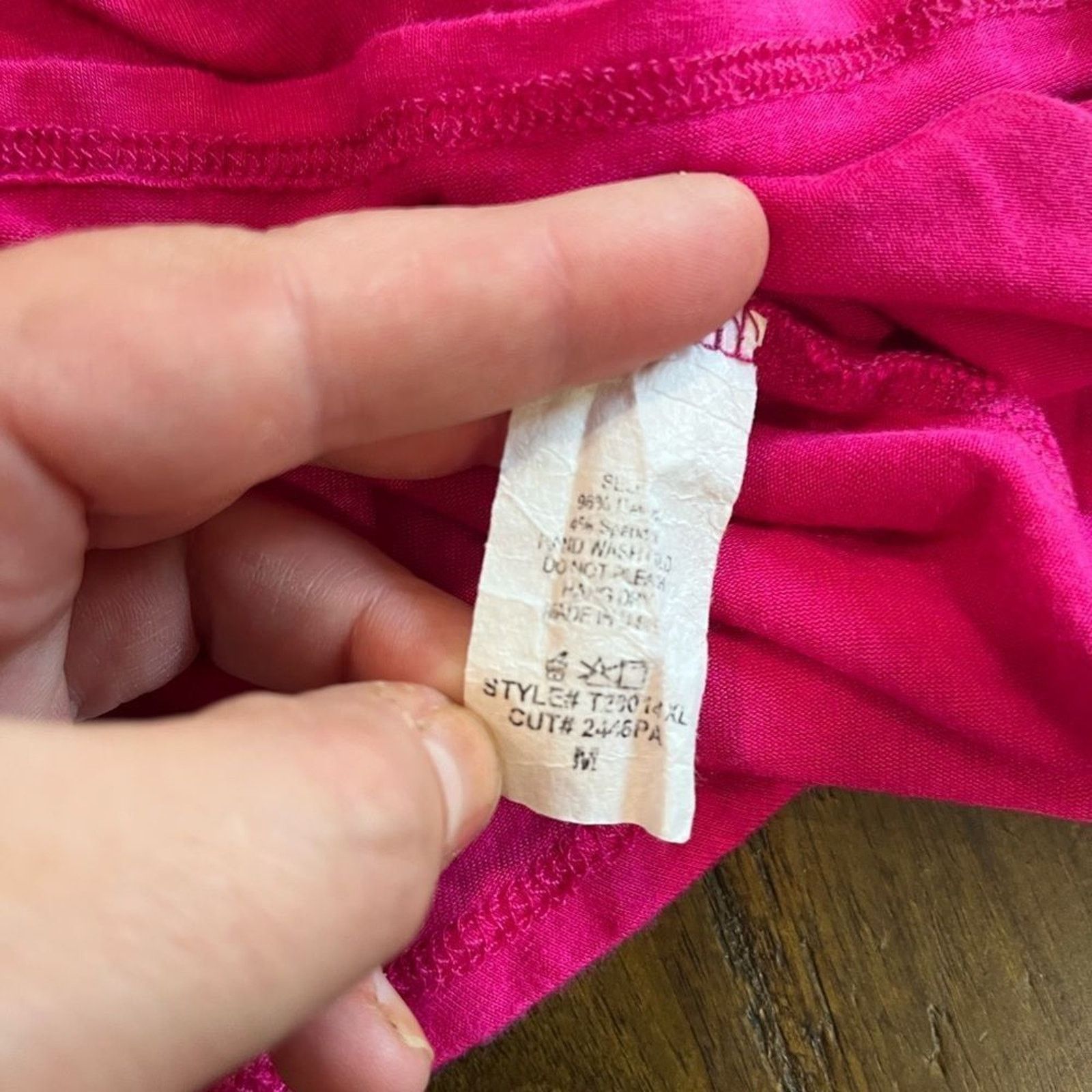 Vintage White Birch Hot Pink Sleeveless Cold Shoulder Blouse Size M Size M / US 6-8 / IT 42-44 - 6 Thumbnail