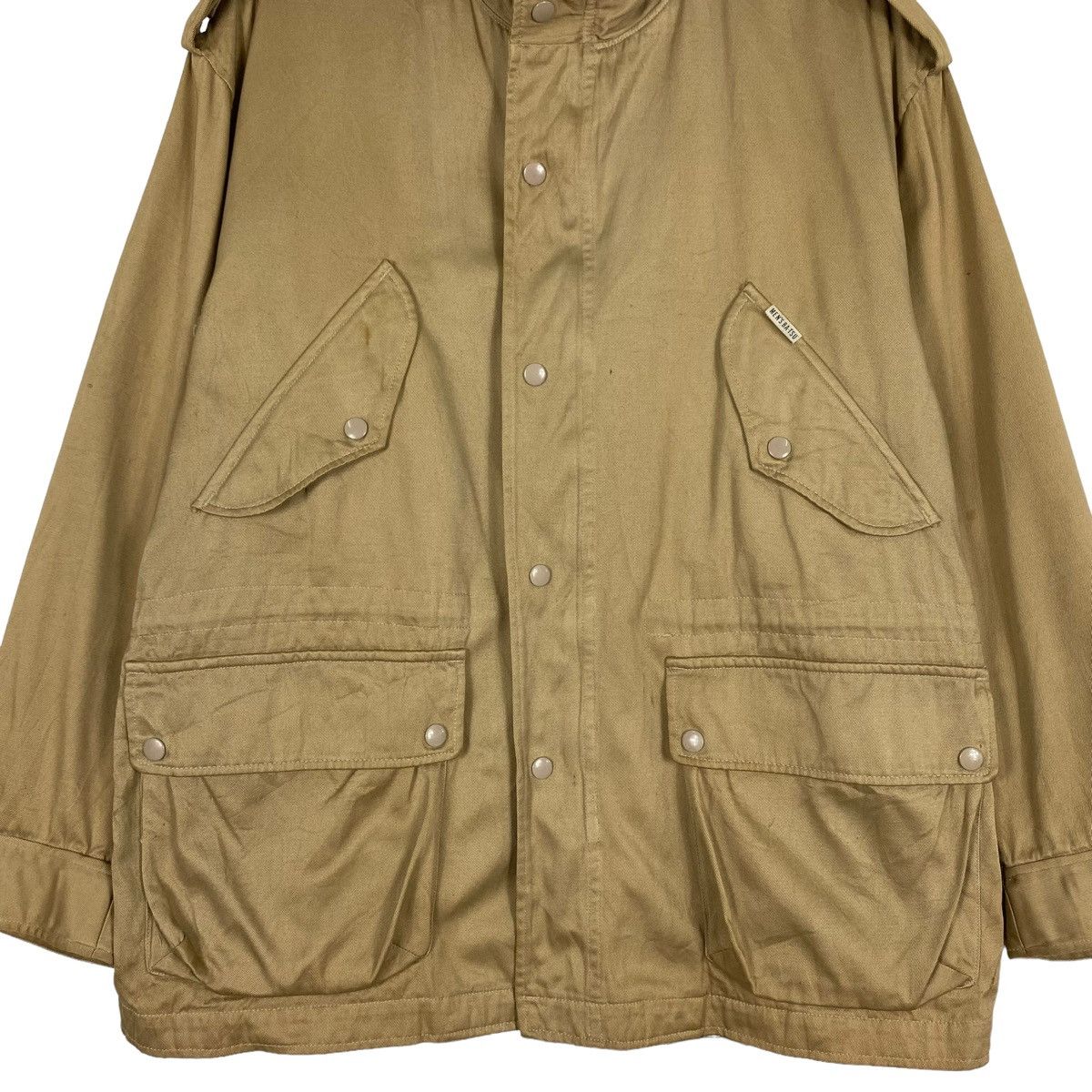 Issey Miyake × Japanese Brand × Vintage 💥MENS BATSU JAPAN HUNTING JACKET Size US XL / EU 56 / 4 - 5 Thumbnail