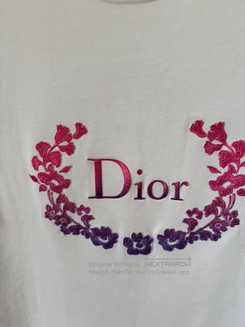 Dior Dior SS23 Solid Colour Logo Embroidery Casual Short Sleeve Size US S / EU 44-46 / 1 - 4 Thumbnail