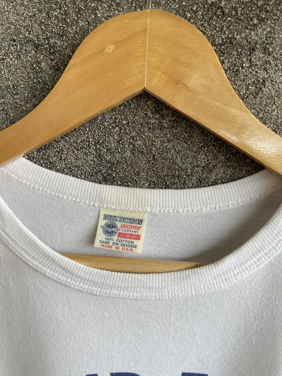 Buzz Rickson's Vintage 80s🔥BUZZ RICKSON🔥USA AIR FORCE Long Sleeve Tshirt Size US L / EU 52-54 / 3 - 4 Thumbnail