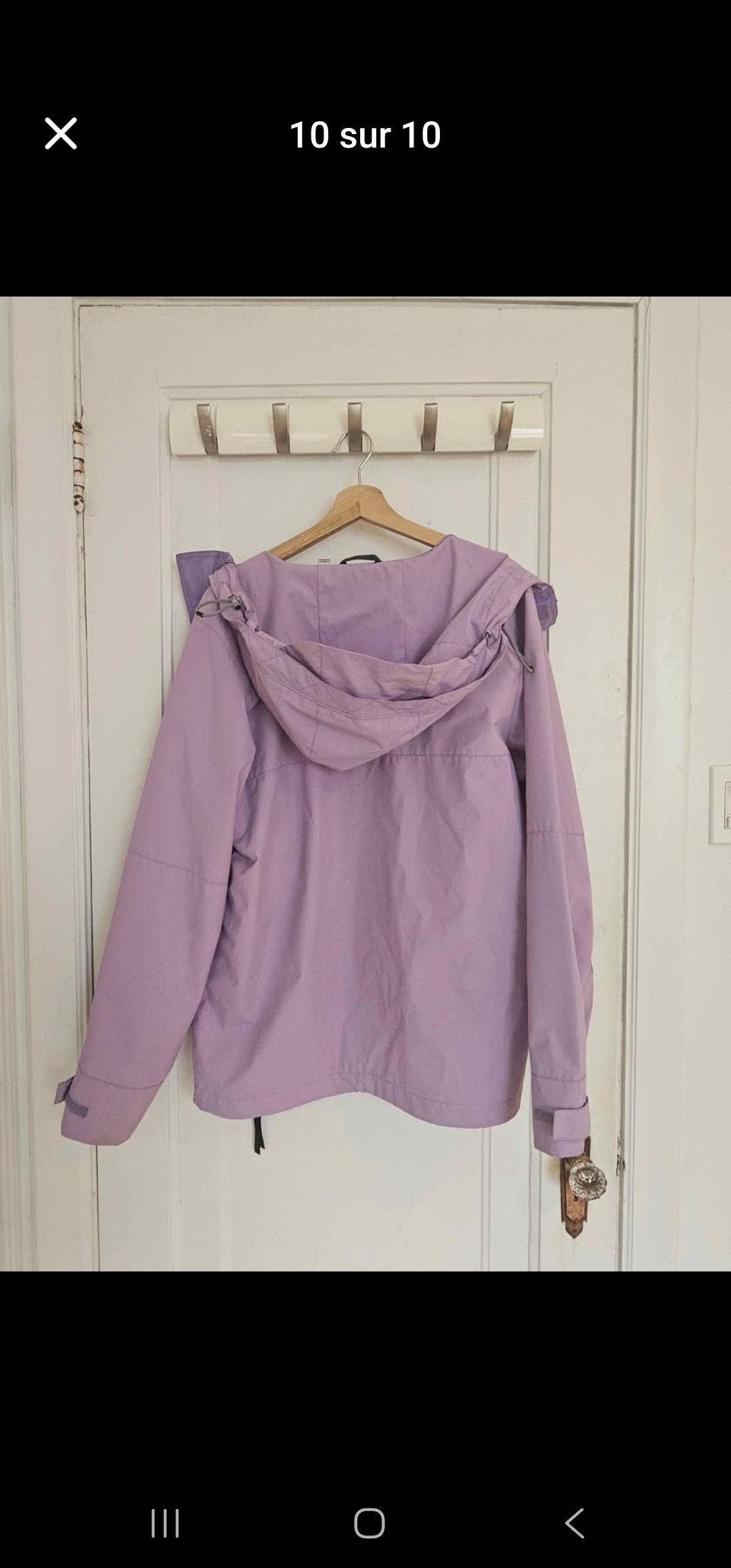 Lacoste Lacoste Purple Raincoat Size US M / EU 48-50 / 2 - 11 Thumbnail