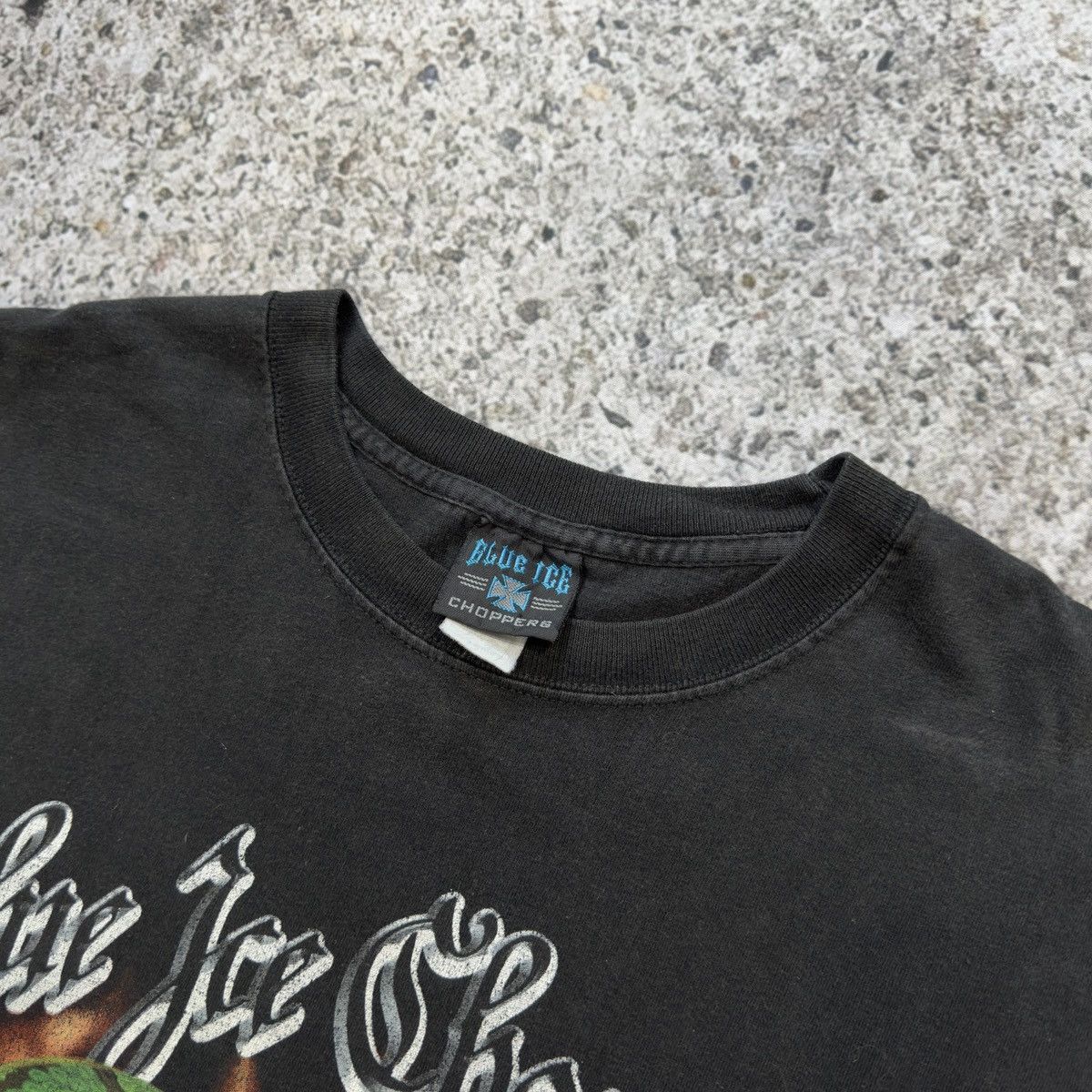 Vintage Thrashed Faded Distressed Choppers Shirt ERD Grunge WCC Size US XL / EU 56 / 4 - 3 Thumbnail