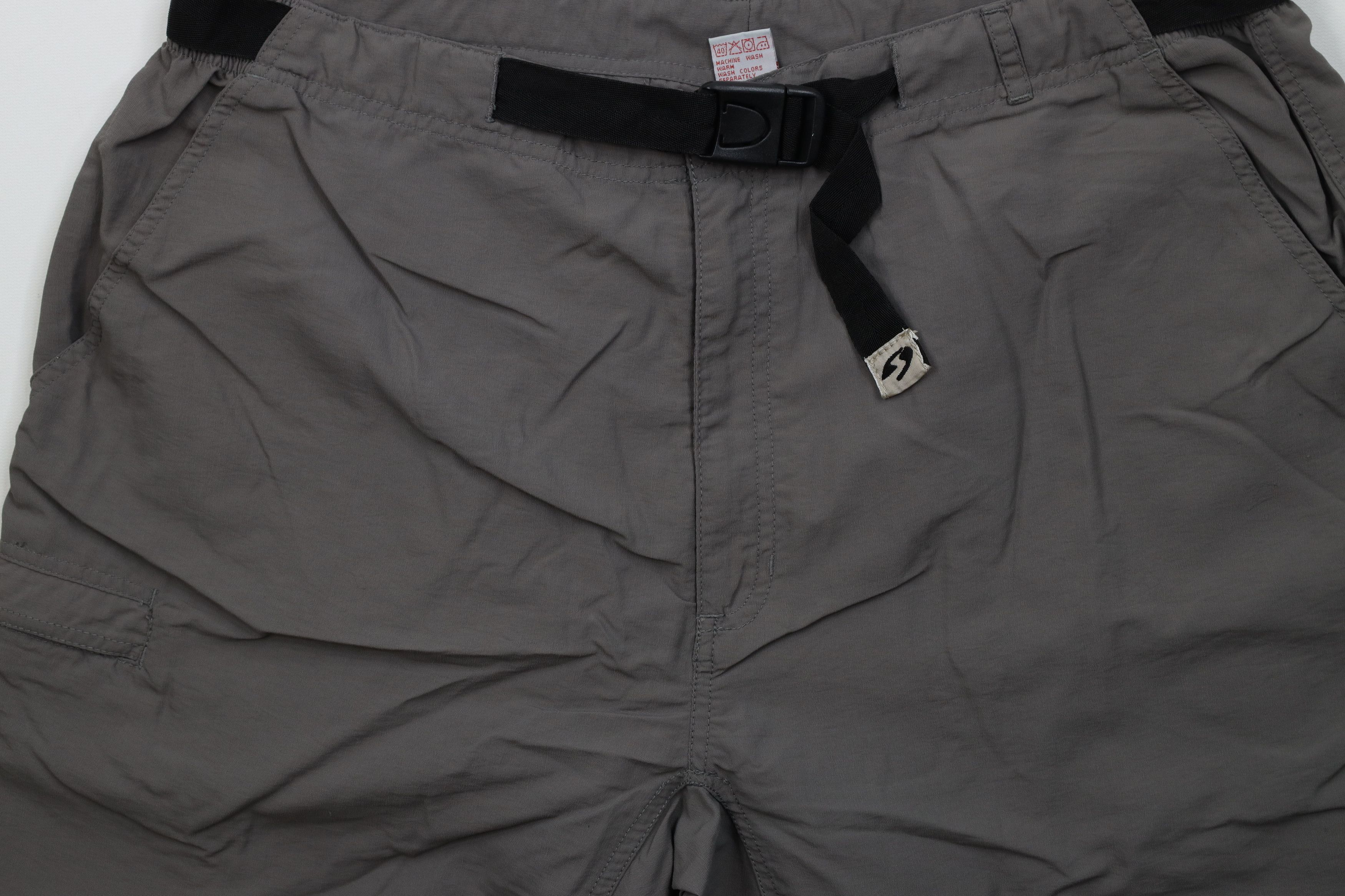 Vintage Vintage 90s Streetwear Above Knee Trekking Cargo Shorts Size US 34 / EU 50 - 3 Thumbnail
