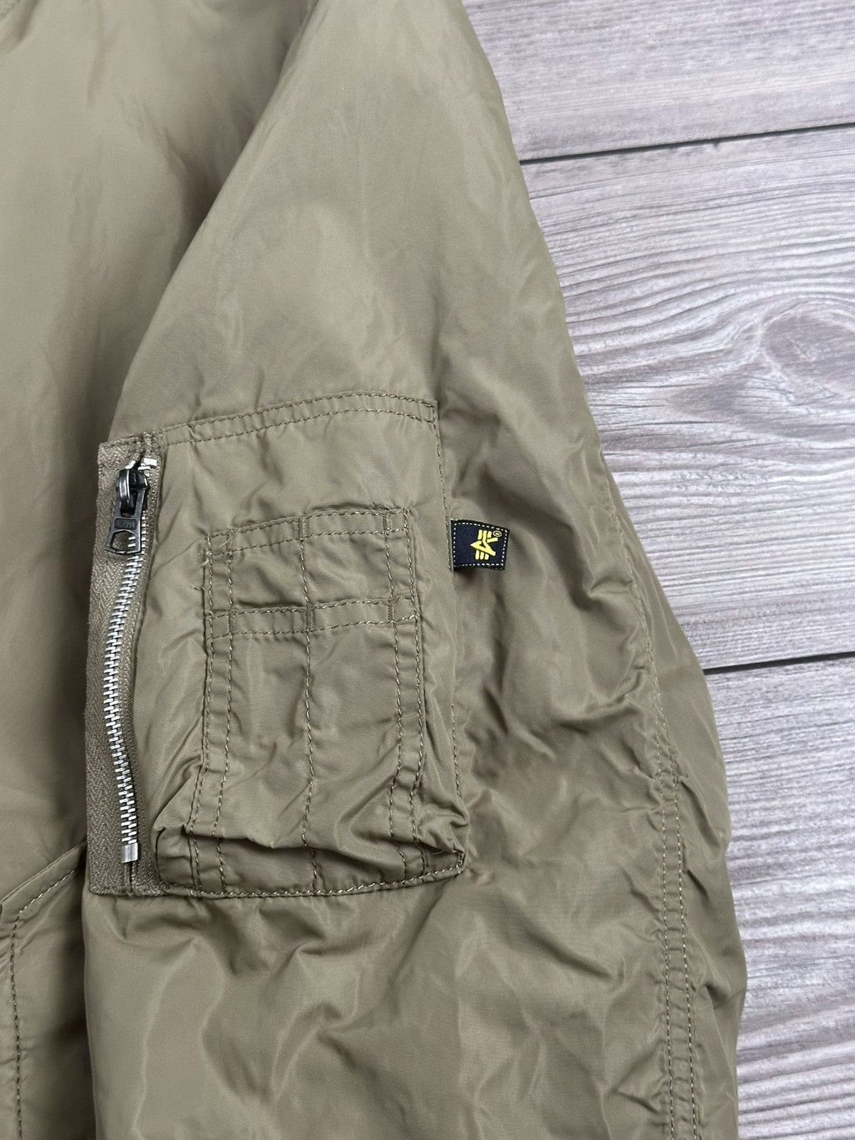 Alpha Industries Reversible Alpha Industries Bomber Jacket Size US XL / EU 56 / 4 - 2 Thumbnail