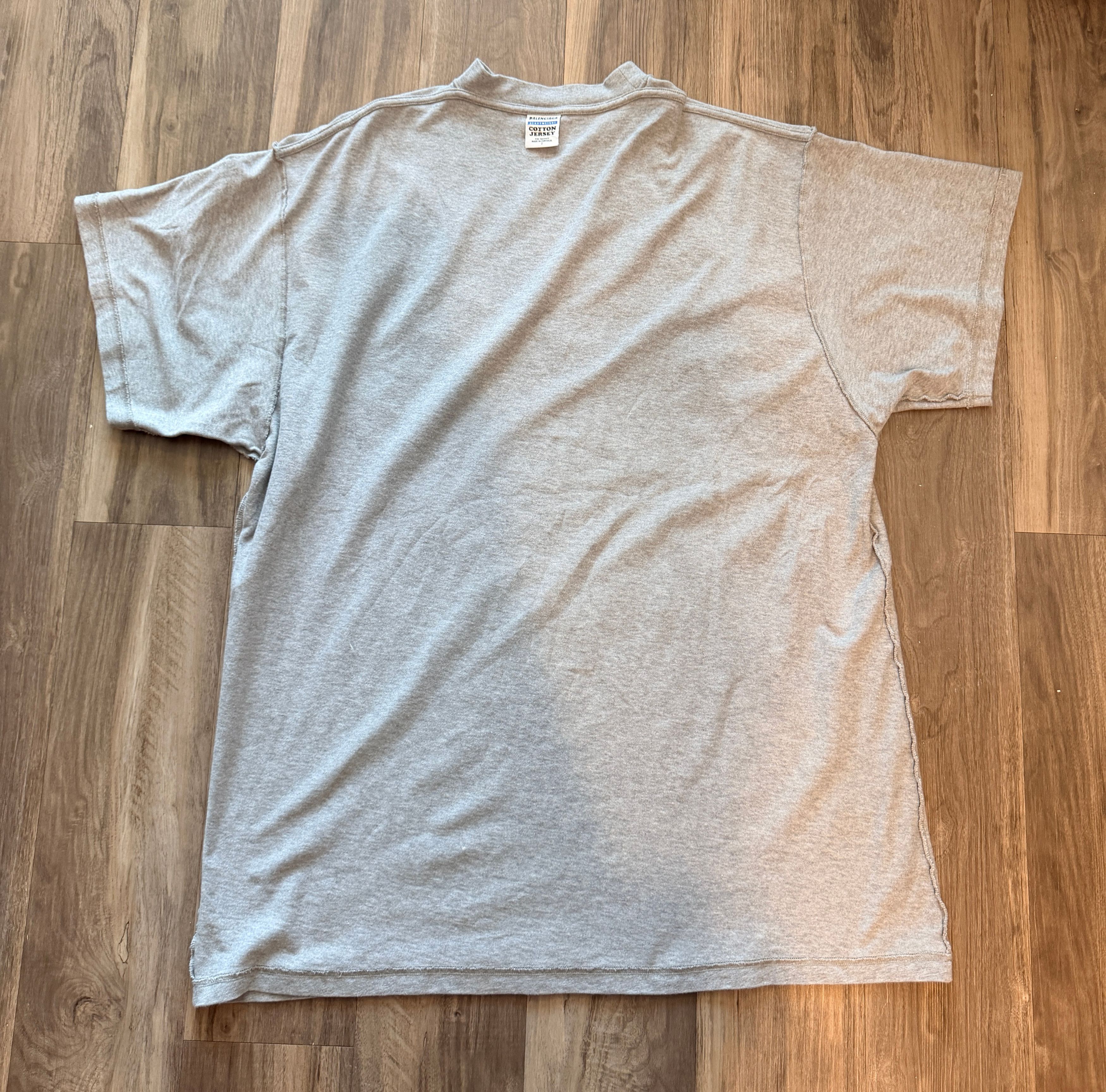 Balenciaga × eBay Balenciaga eBay Oversized Cotton Jersey Tee Size 2 Size US XL / EU 56 / 4 - 2 Thumbnail