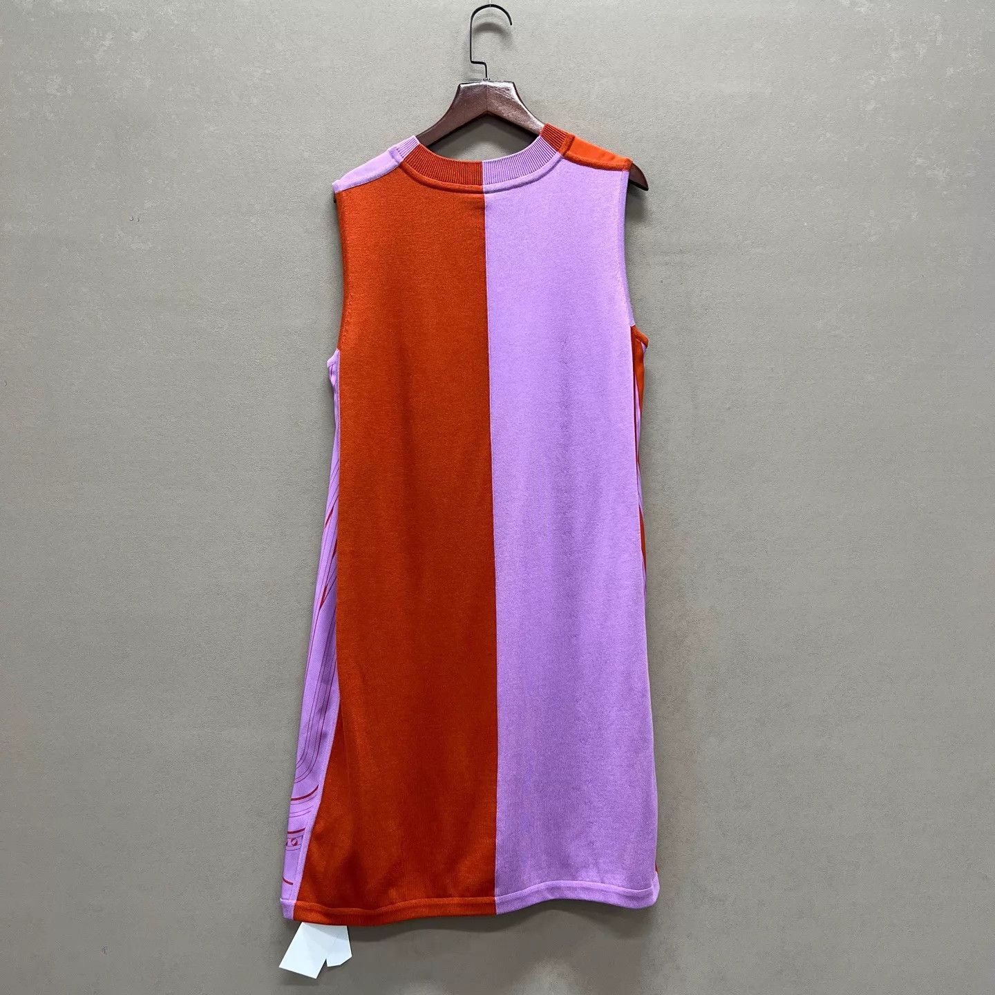 Hermes Hermes color blocked silk knit sleeveless dress 38 Size S / US 4 / IT 40 - 2 Thumbnail