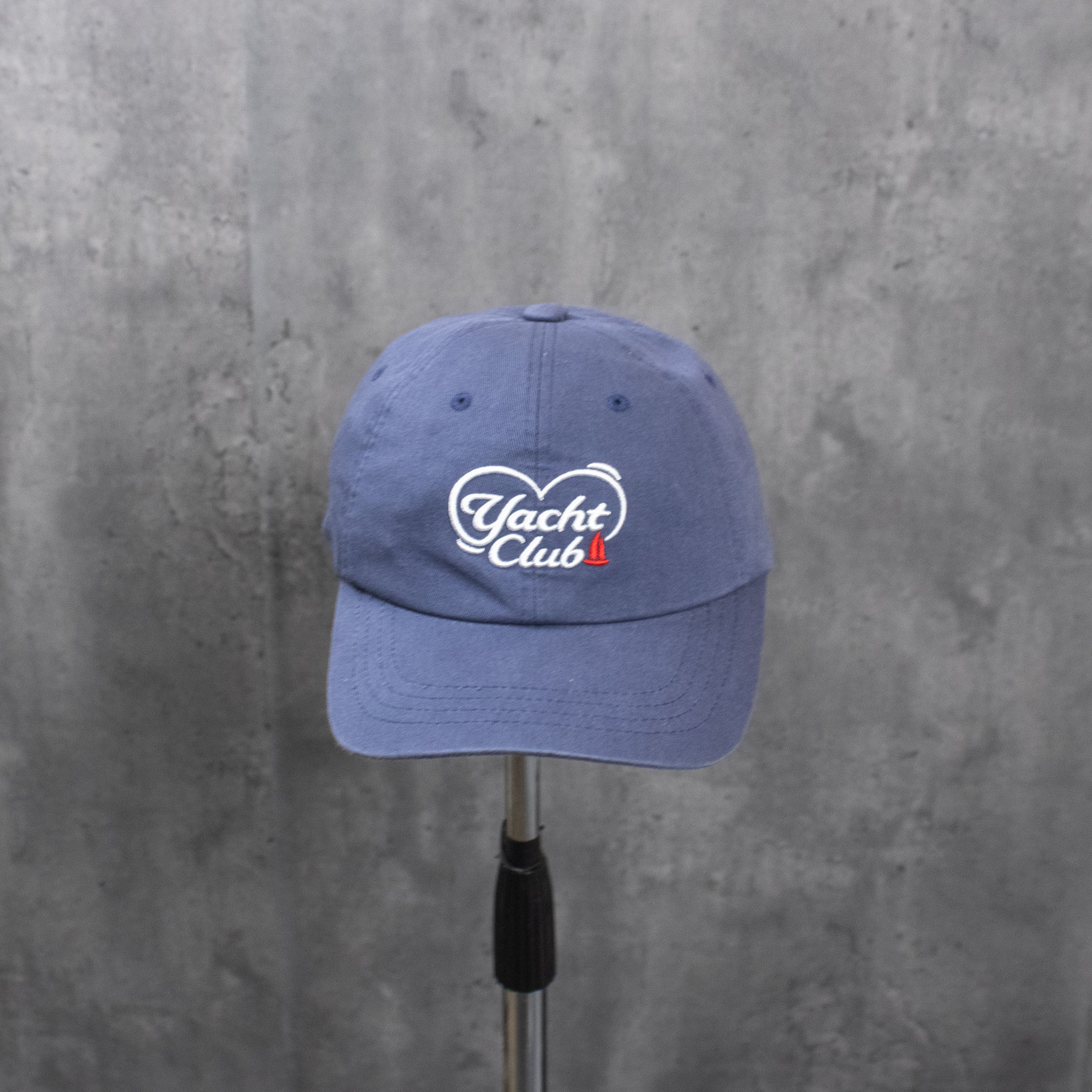 Japanese Brand Clover Yacht Club Y2K Style Navy 6 Pannel Hat Size ONE SIZE - 1 Thumbnail
