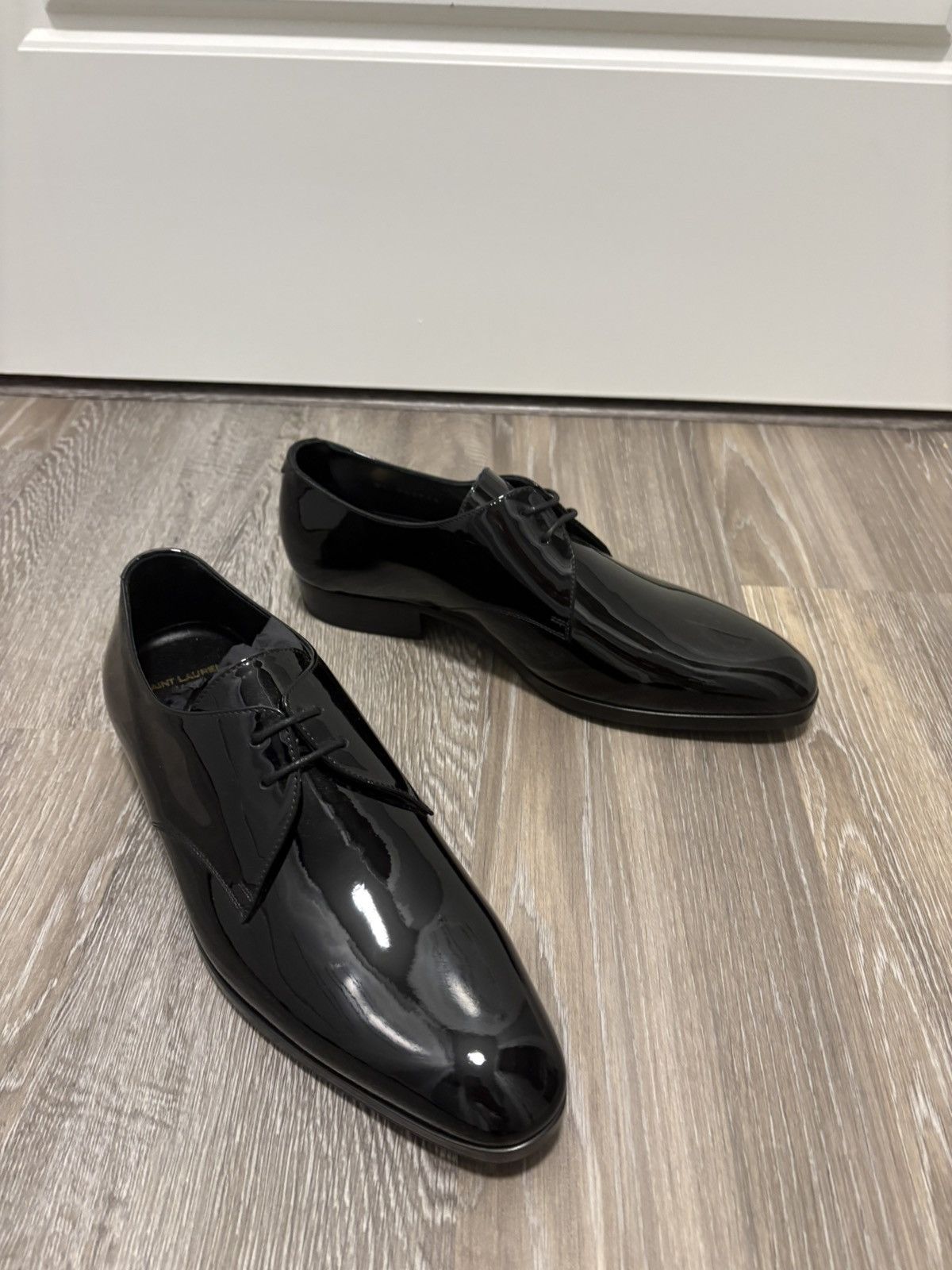 Saint Laurent Paris Saint Laurent Paris Patent leather derbies size 41 Size US 8 / EU 41 - 4 Thumbnail