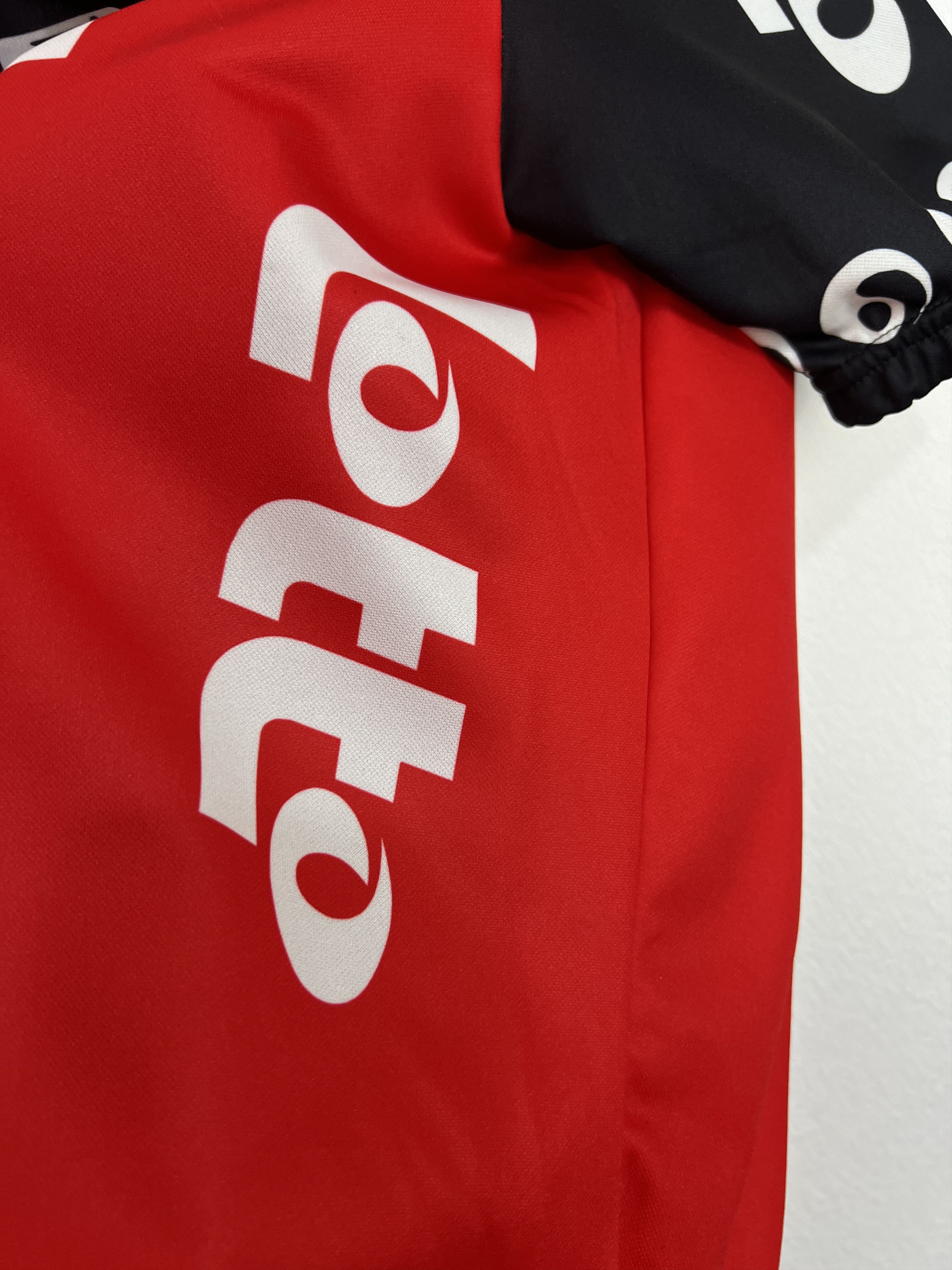 Vintage Isoglass Biemme Echo Team Jersey Cycling Shirt Lotto Trikot Size US XL / EU 56 / 4 - 7 Thumbnail