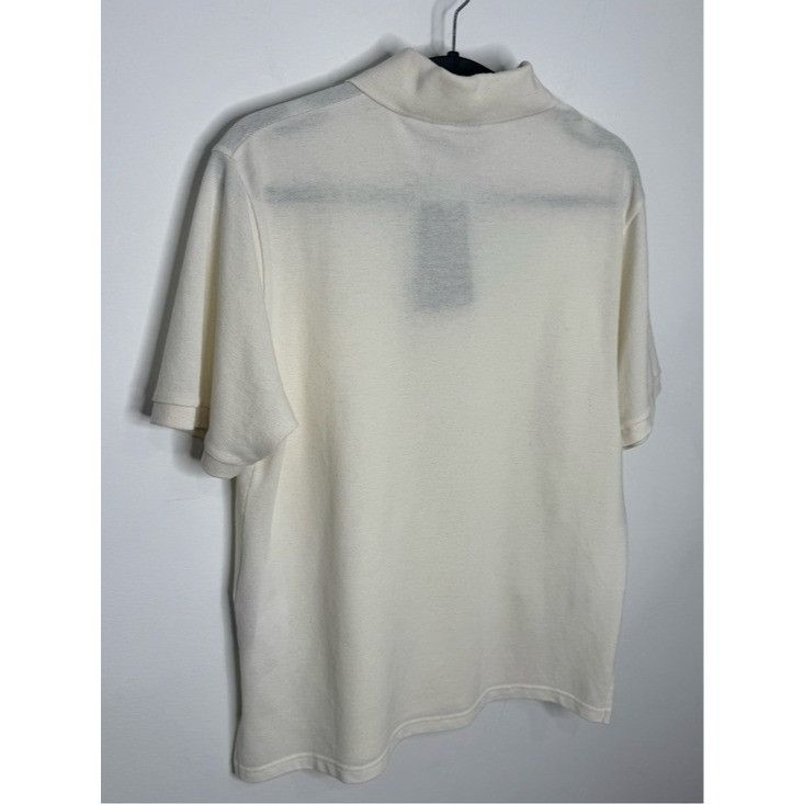 Saint Laurent Paris Saint Laurent Cassandre Polo Shirt Natural White Men’s Small Size US S / EU 44-46 / 1 - 6 Thumbnail