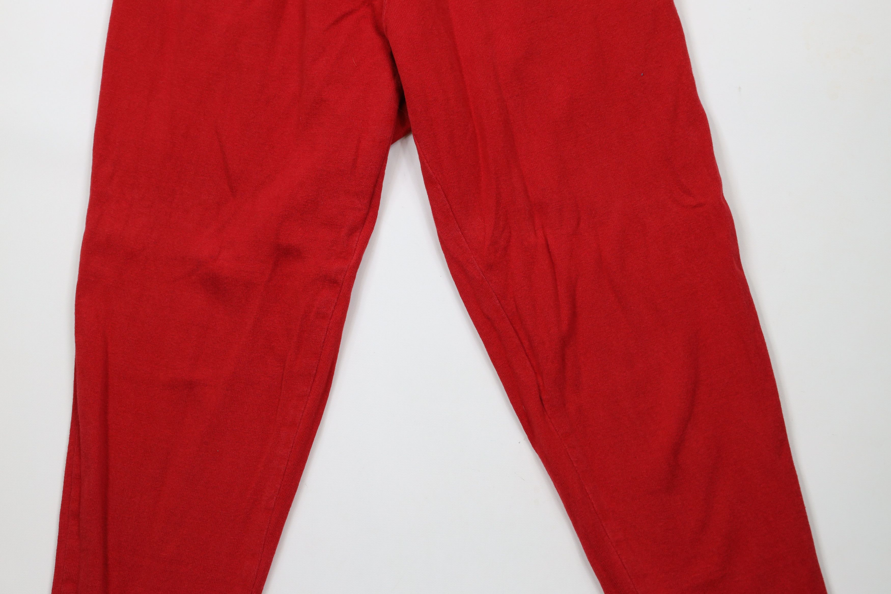 Lands' End × Vintage Vintage 90s Lands End Cotton Ribbed Knit Joggers Pants USA Size US 34 / EU 50 - 3 Thumbnail
